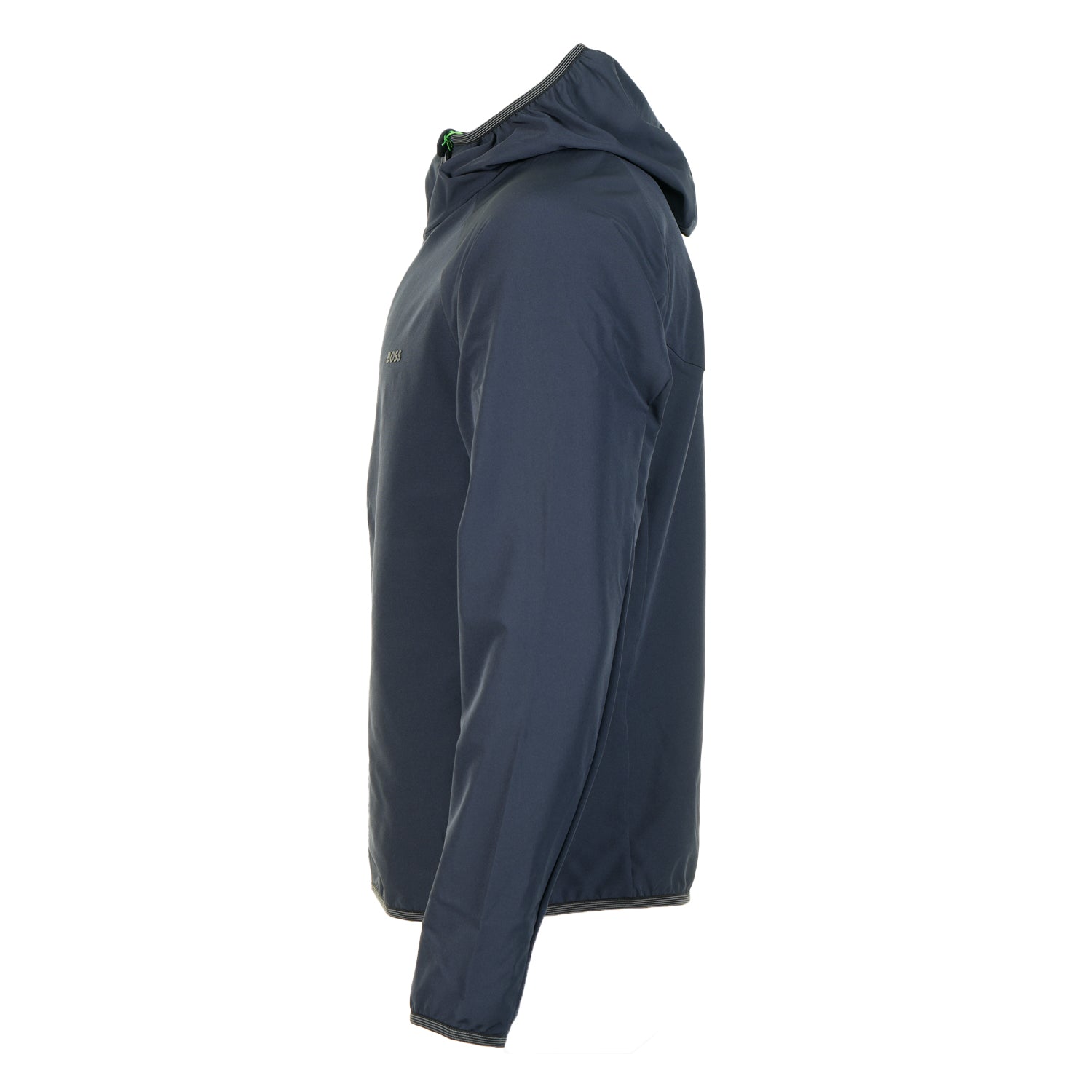 L Commuter Hooded Track Jacket Dark Blue