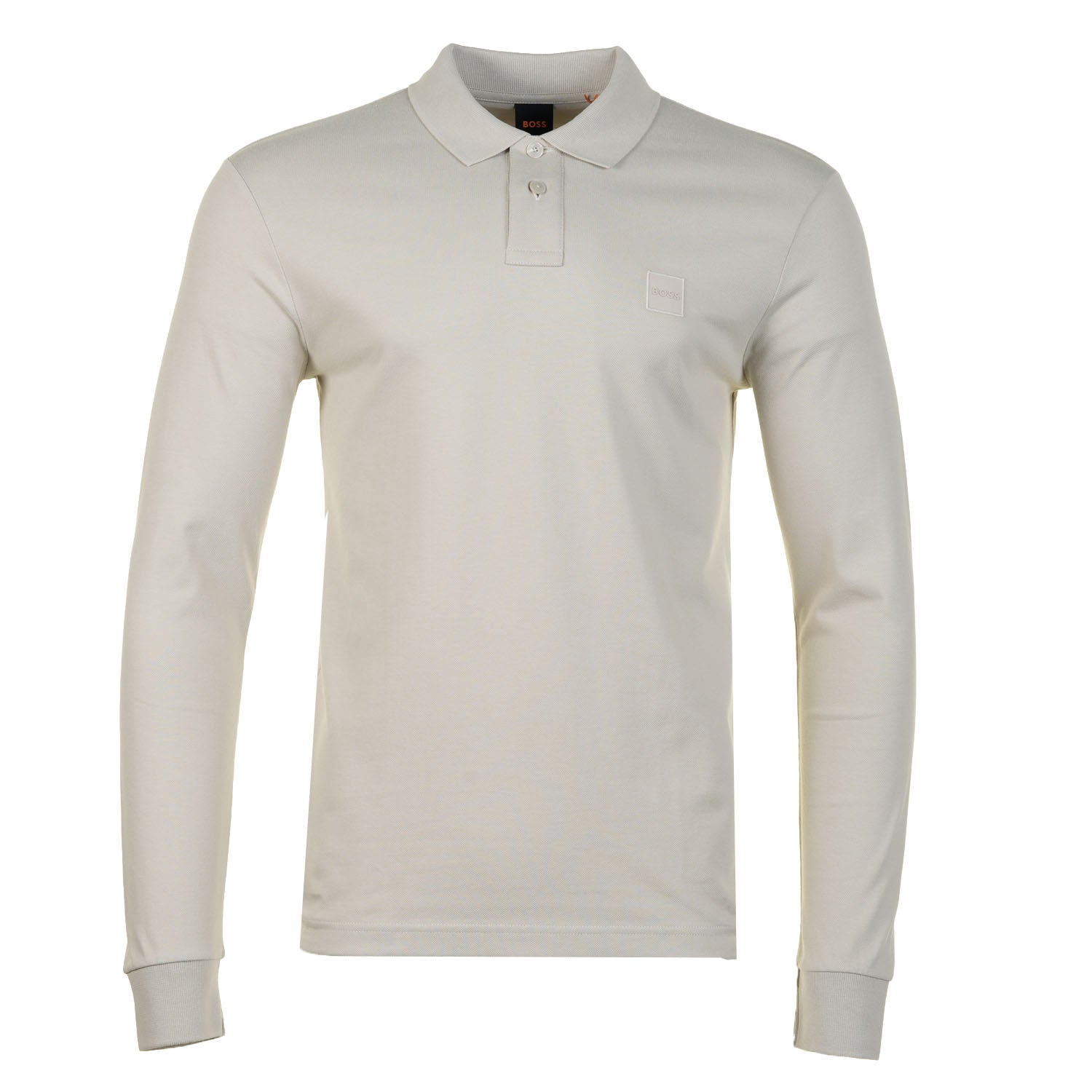 Passerby Long Sleeve Polo Shirt 070 Beige
