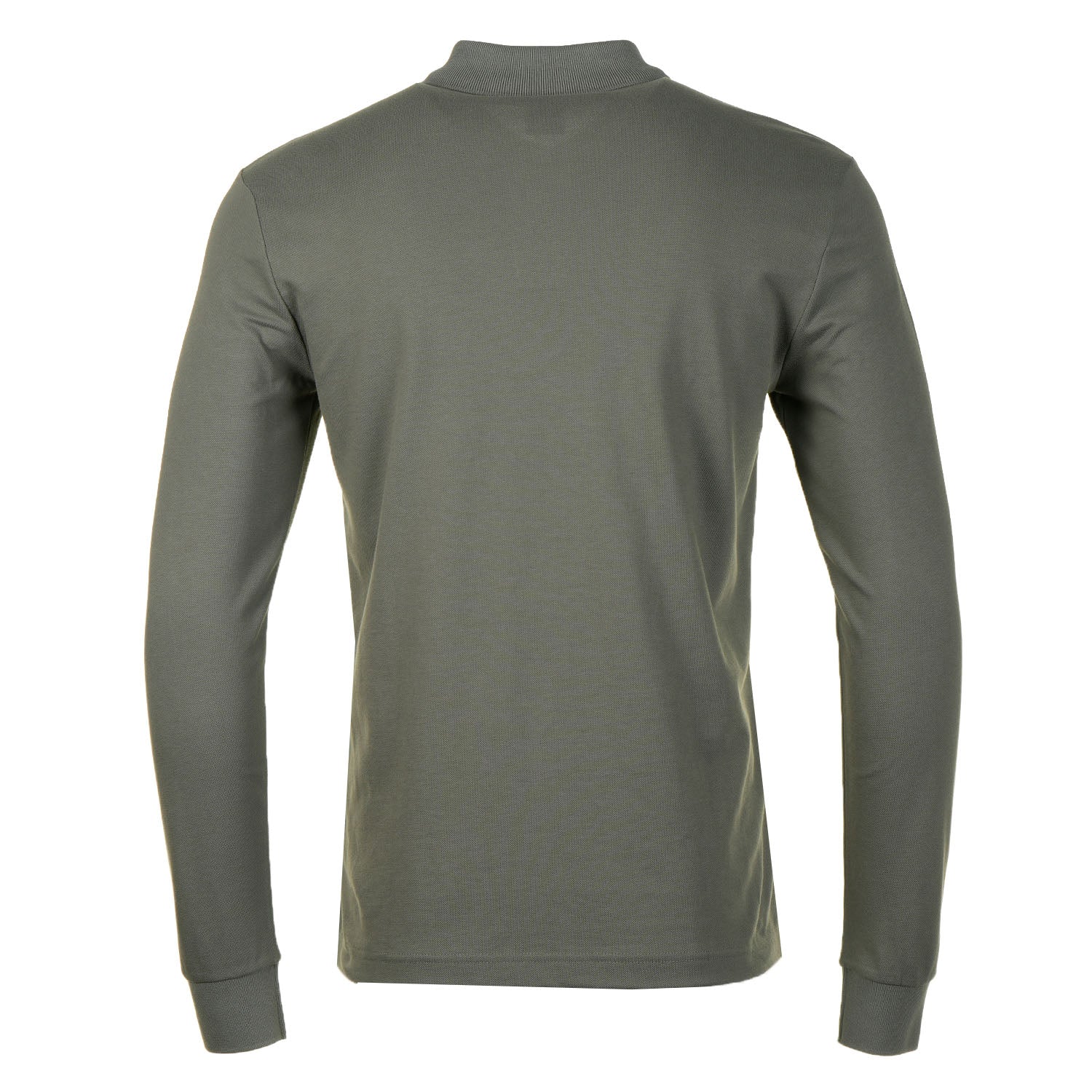 Passerby Long Sleeve Polo Shirt 078 Open Grey