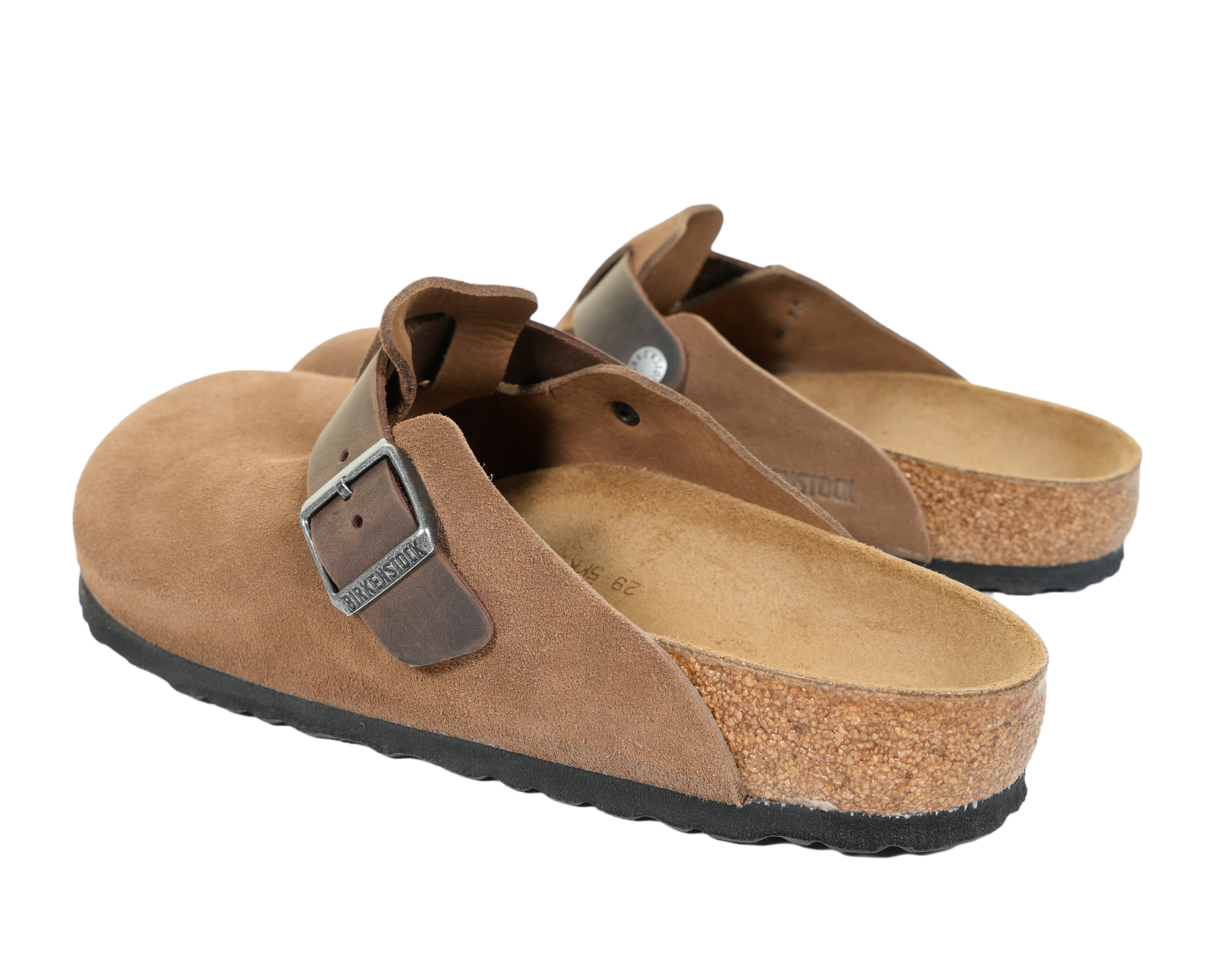 Boston LEVE/LEOI Clogs Regular Fit Suede Dark Tea
