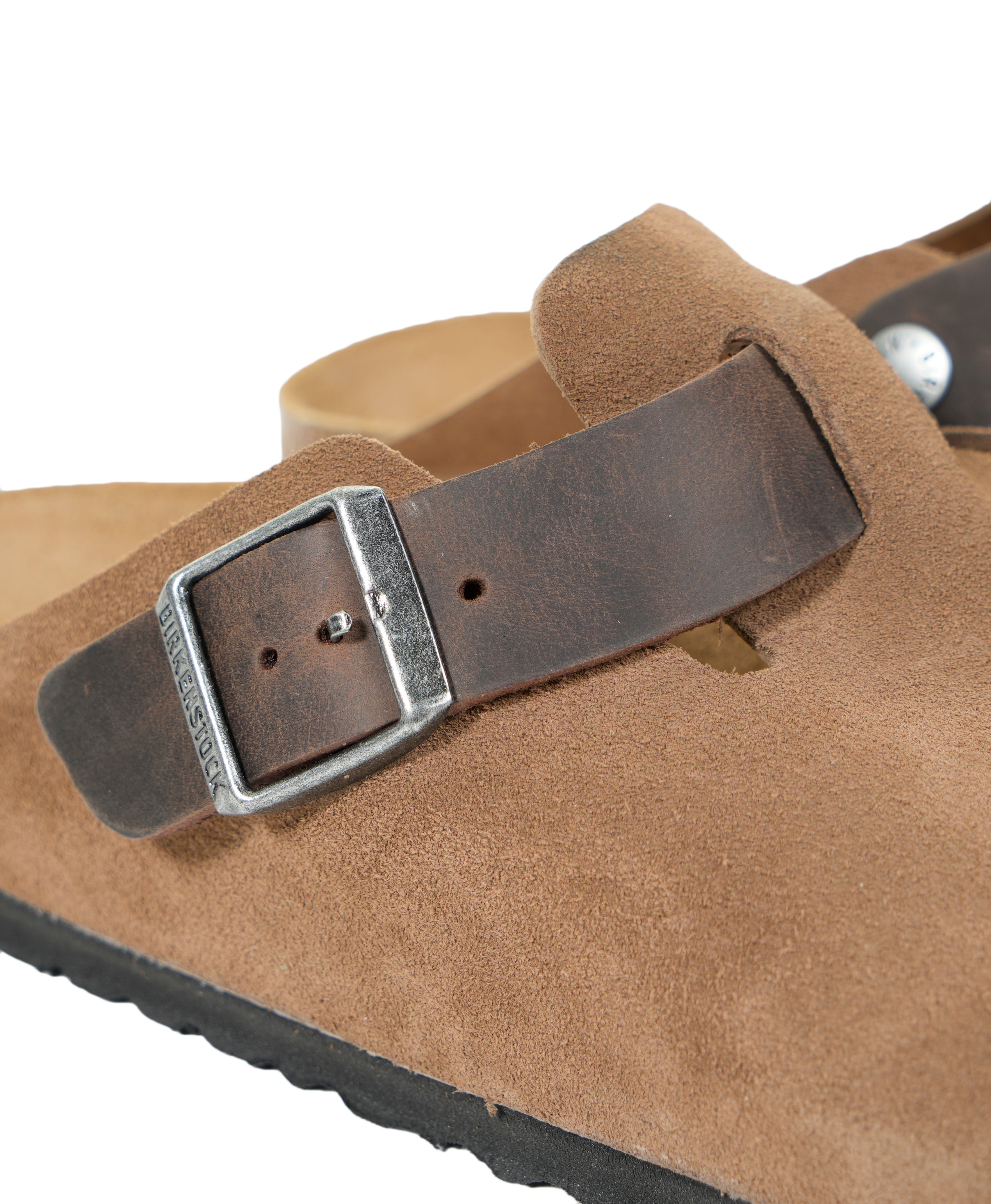 Boston LEVE/LEOI Clogs Regular Fit Suede Dark Tea