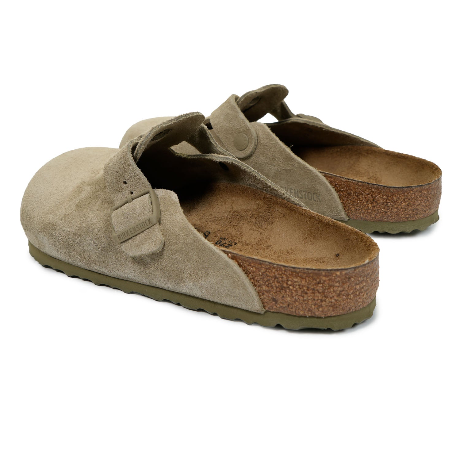 Boston Clogs BS Regular Fit Suede Faded Khaki