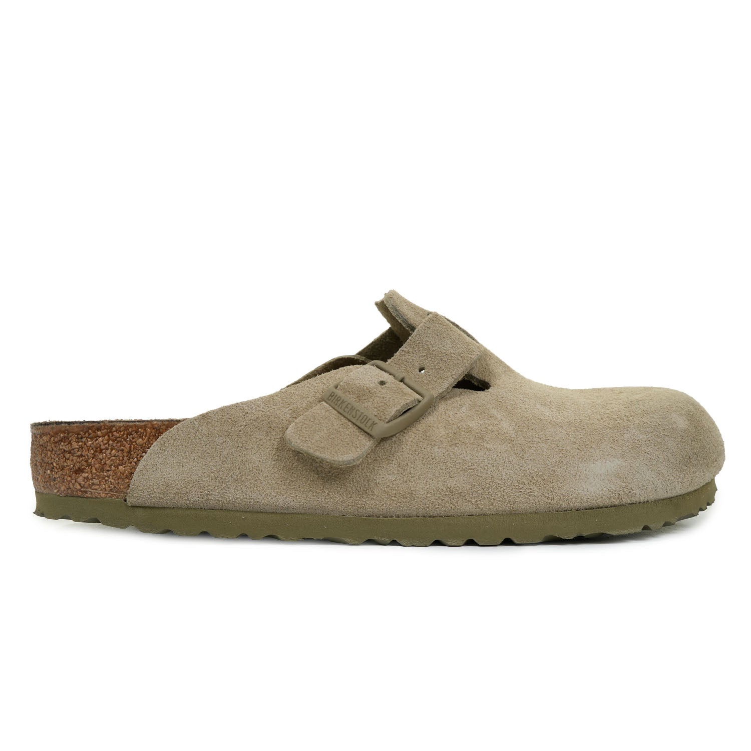 Boston Clogs BS Regular Fit Suede Faded Khaki