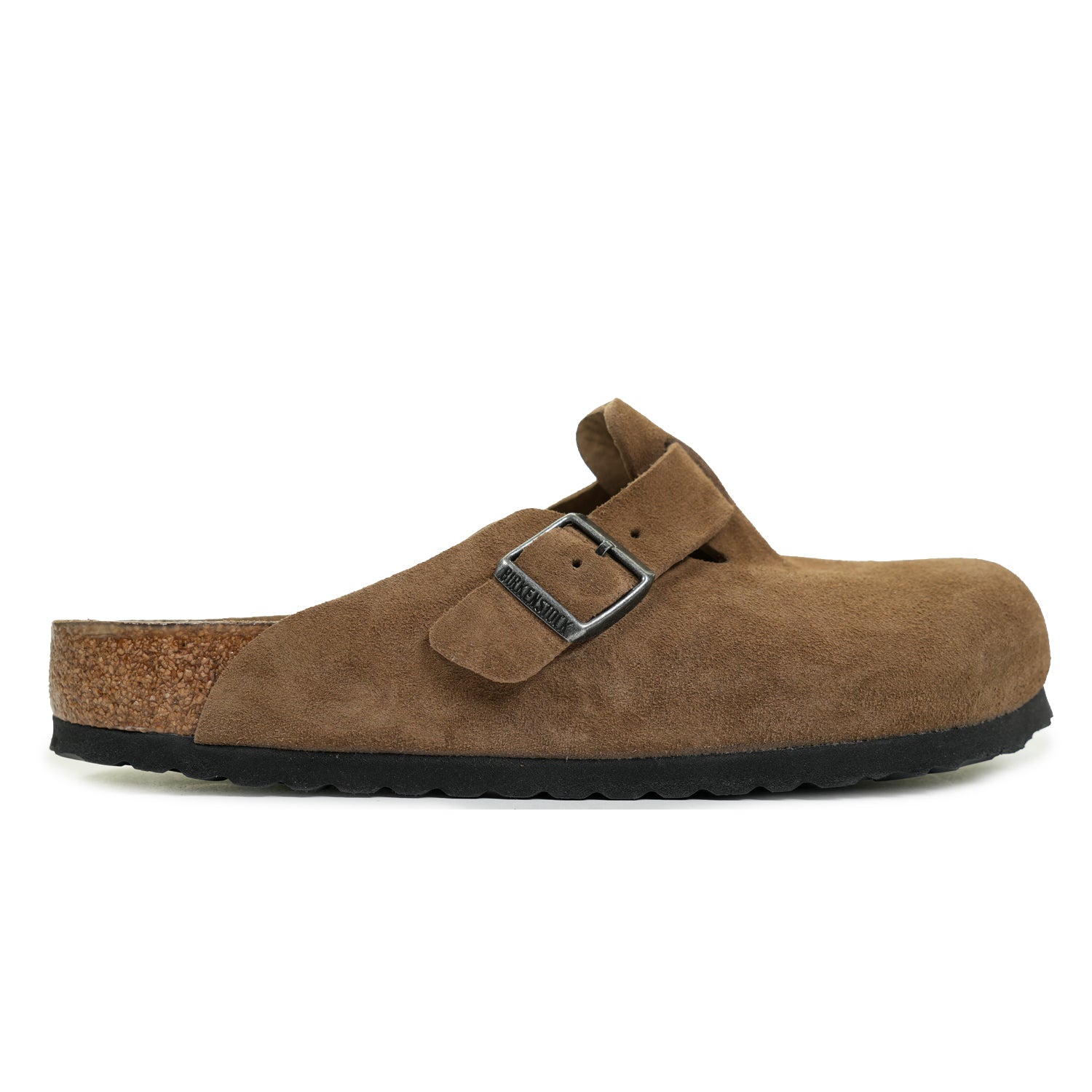 Boston Clogs BS Regular Fit Soft Footbed Suede Dark Tea Tonal