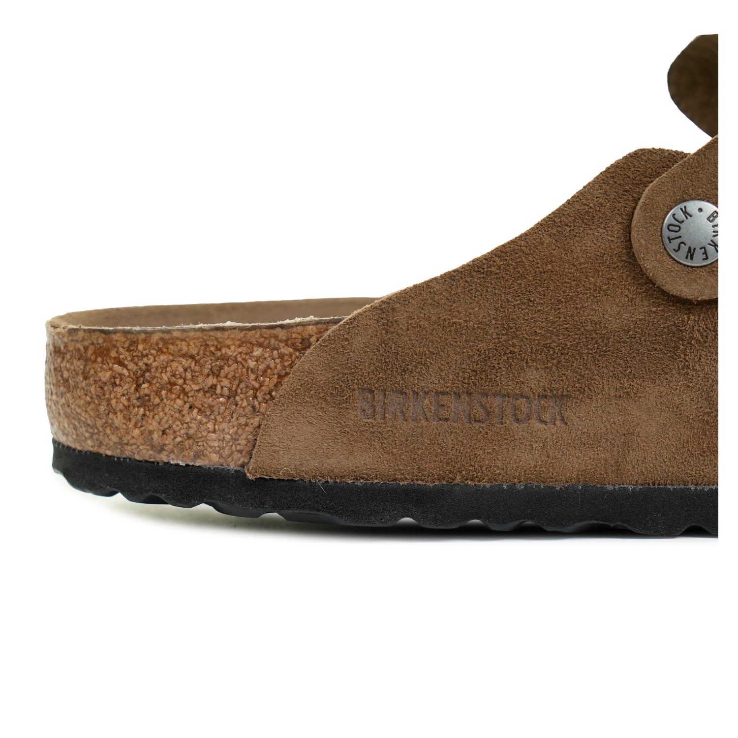 Boston Clogs BS Regular Fit Soft Footbed Suede Dark Tea Tonal