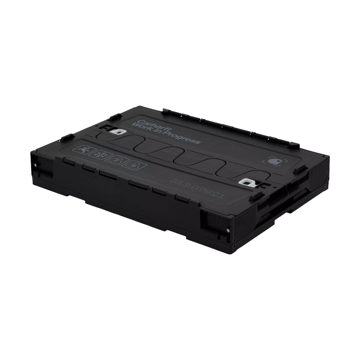 Boxed Foldable Container Black / Grey