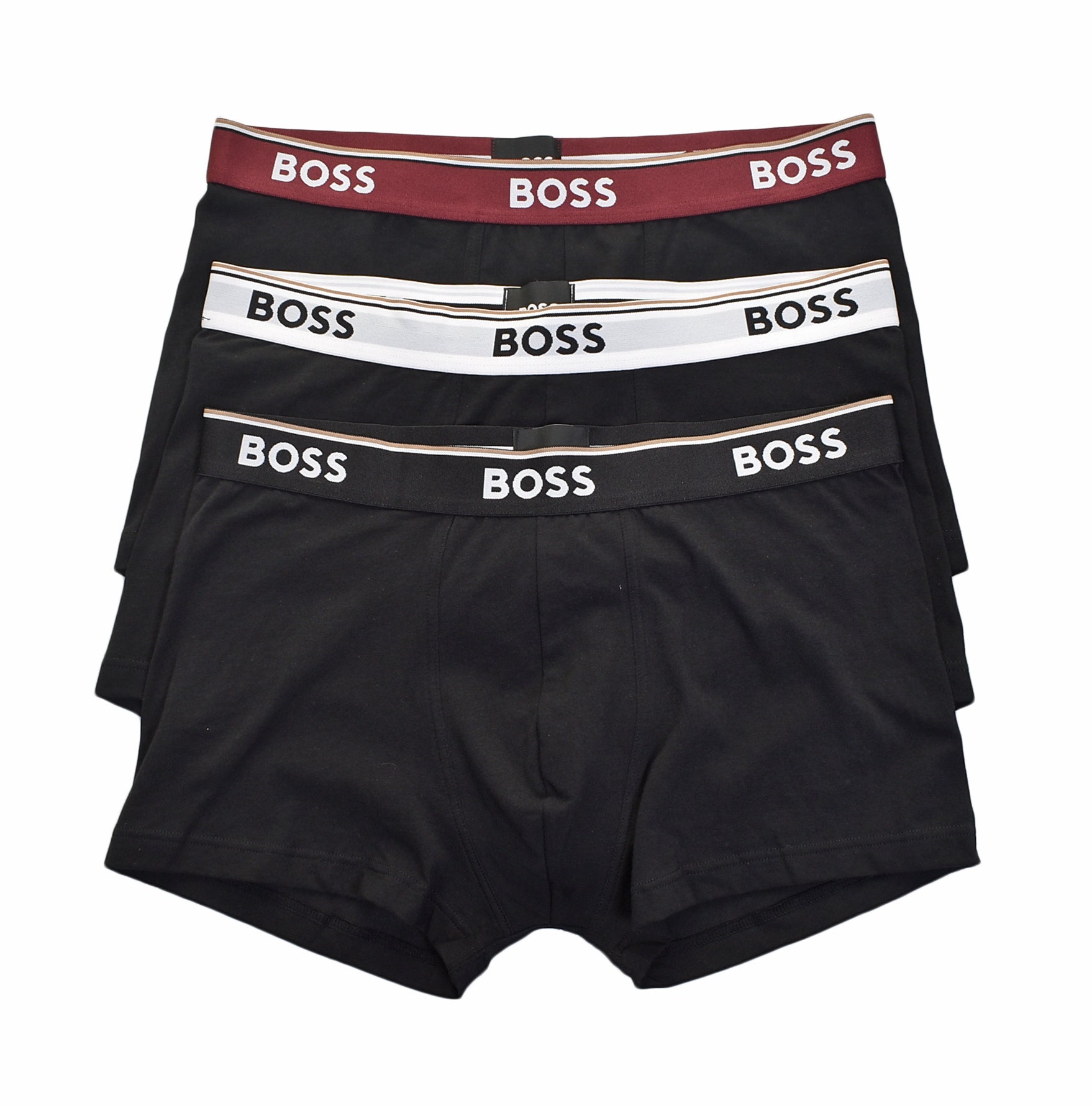 3 Pack Power Trunk Boxers 973 Black