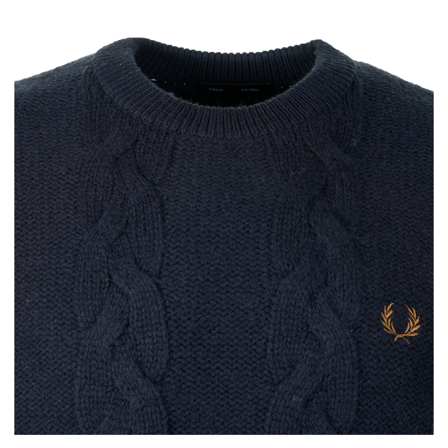 Chunky Cable Knit Jumper Navy