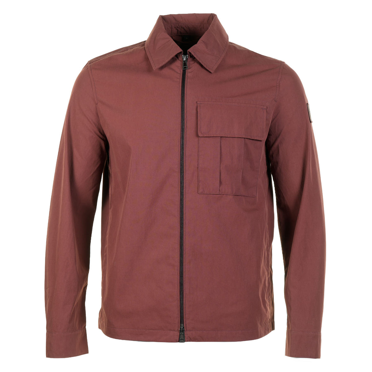 Cargo Overshirt Oxblood