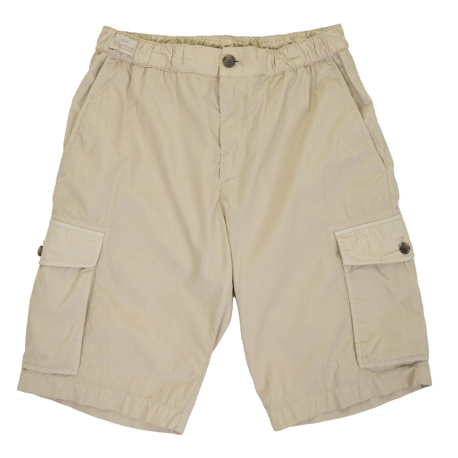 Cotton Cargo Shorts Stone