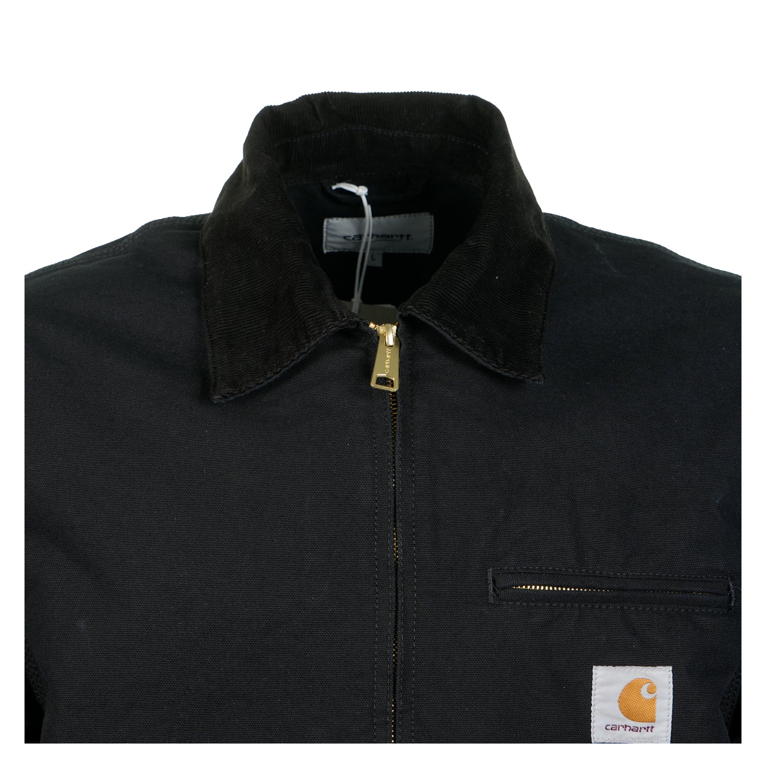 Carhartt WIP Detroit Jacket Aged Canvas Black