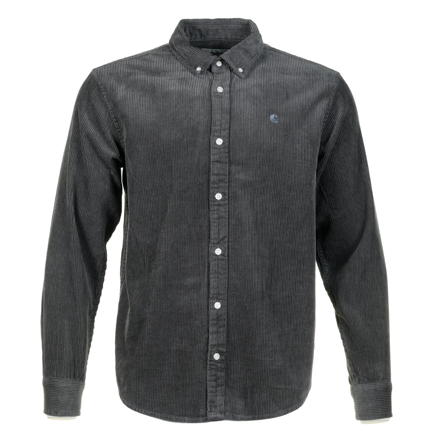 Long Sleeve Madison Cord Shirt Graphite