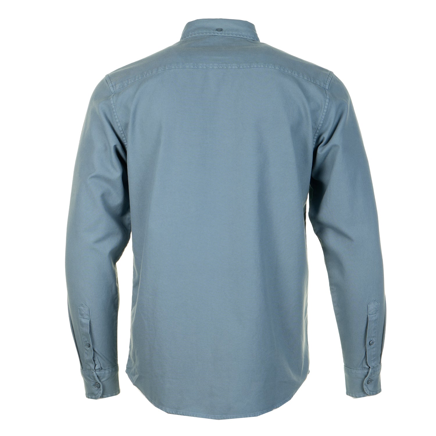 Long Sleeve Bolton Shirt Velvet Blue