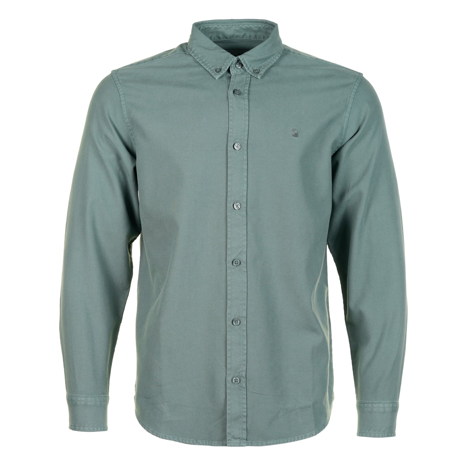 Long Sleeve Bolton Shirt Velvet Green