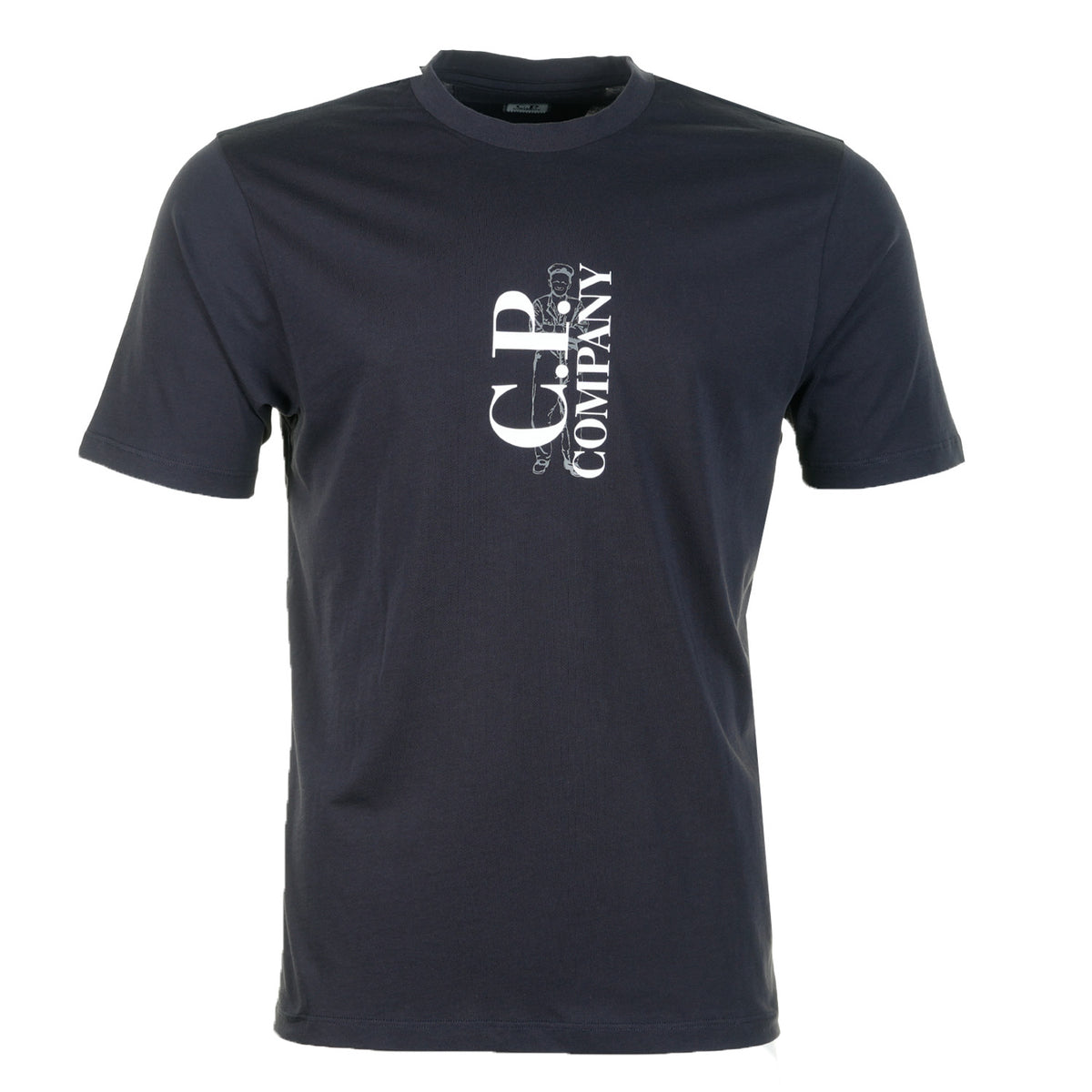 Short Sleeve Centre Graphic T Shirt Total Eclipse