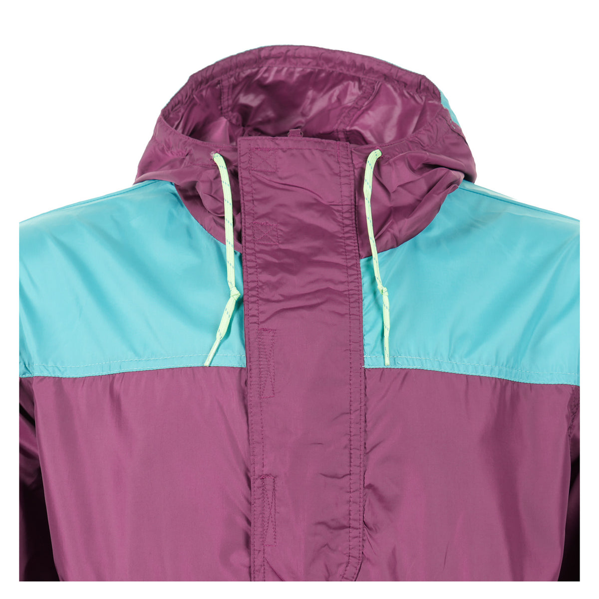 Challenger 2 Anorak Windbreaker Marionberry Teal