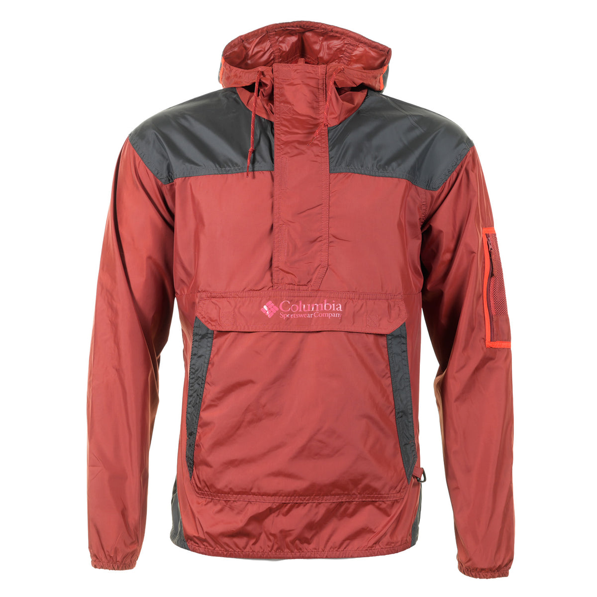 Challenger 2 Anorak Windbreaker Red Oxide Shark