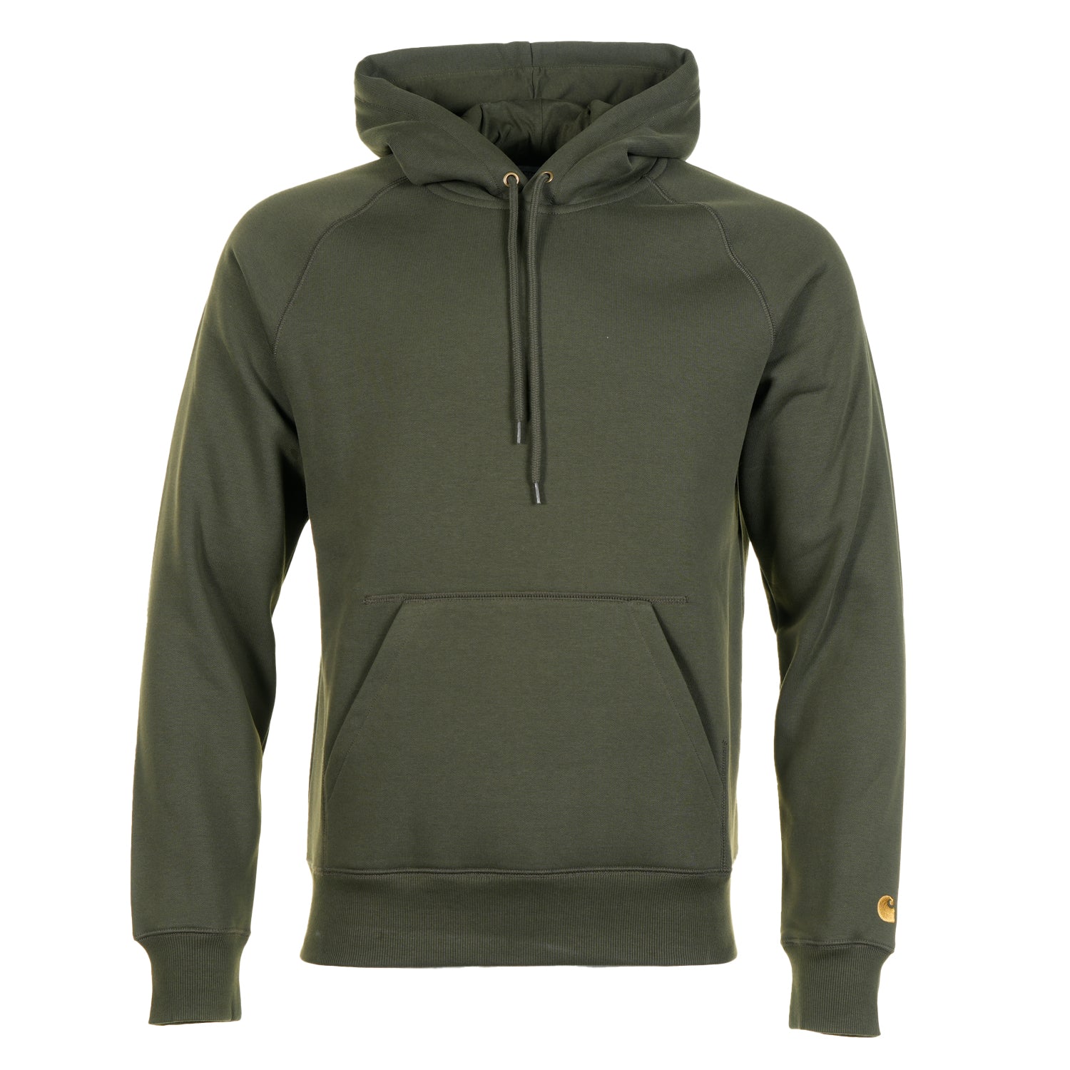 Hooded Chase Sweatshirt Olive Gold