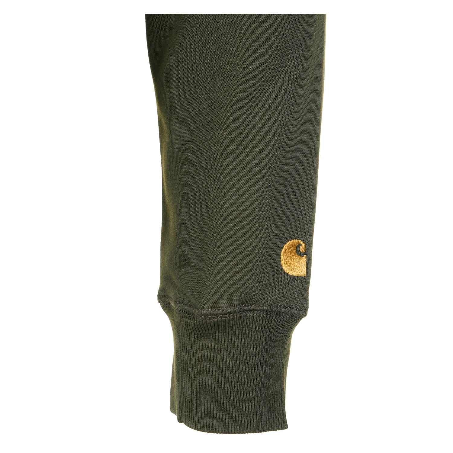 Hooded Chase Sweatshirt Olive Gold