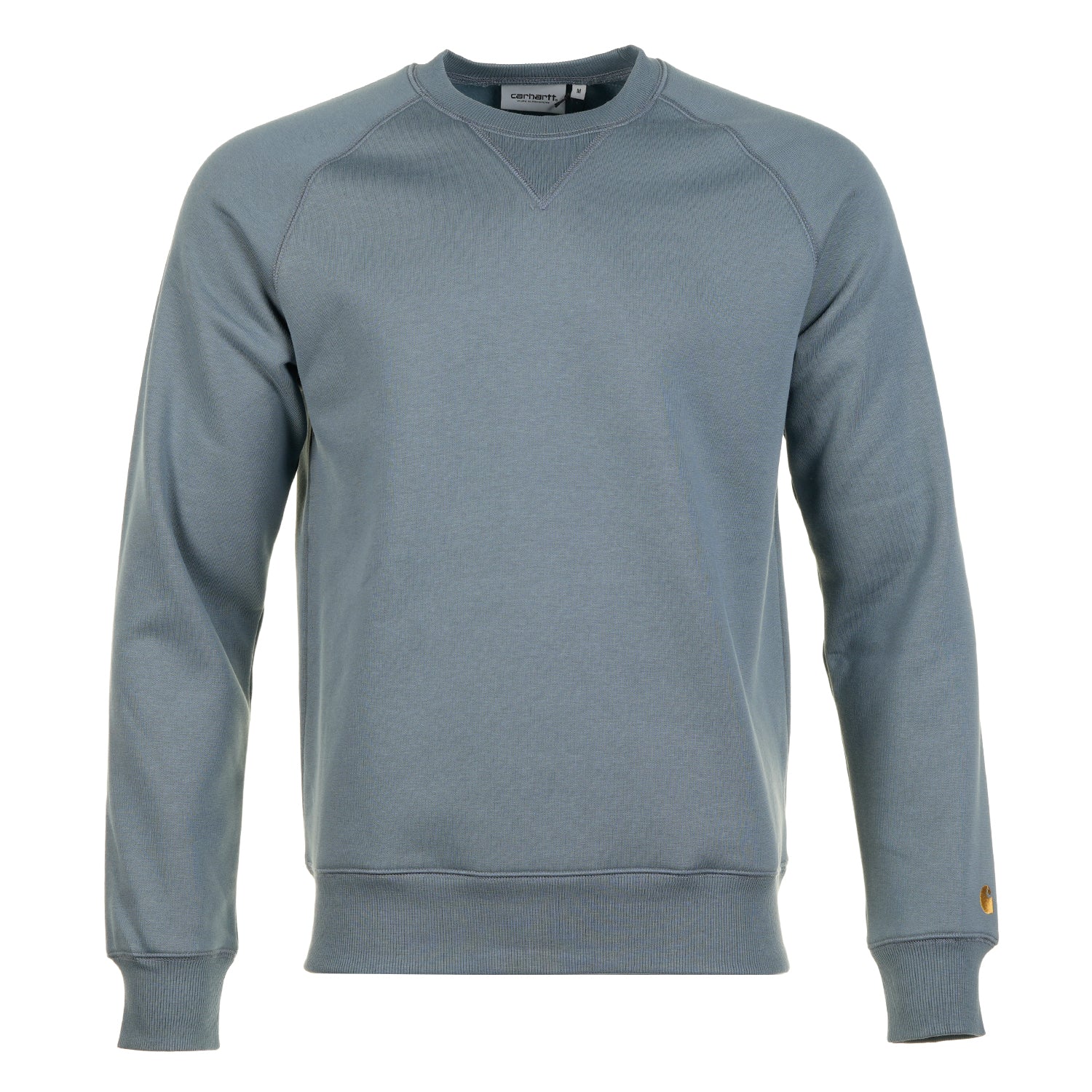 Carhartt WIP Chase Sweat Cozy Blue Gold