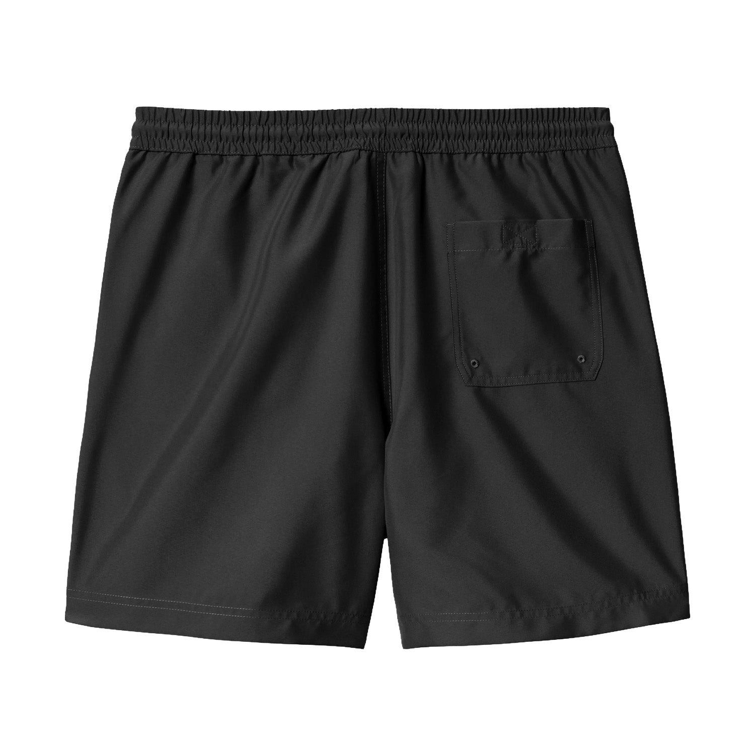 Back of Carhartt Chase Swim Shorts Black