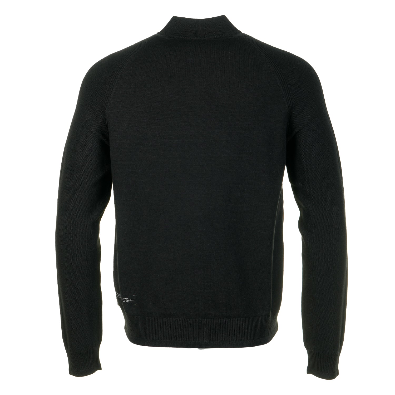 Civic Knitted Hybrid Cardigan Black