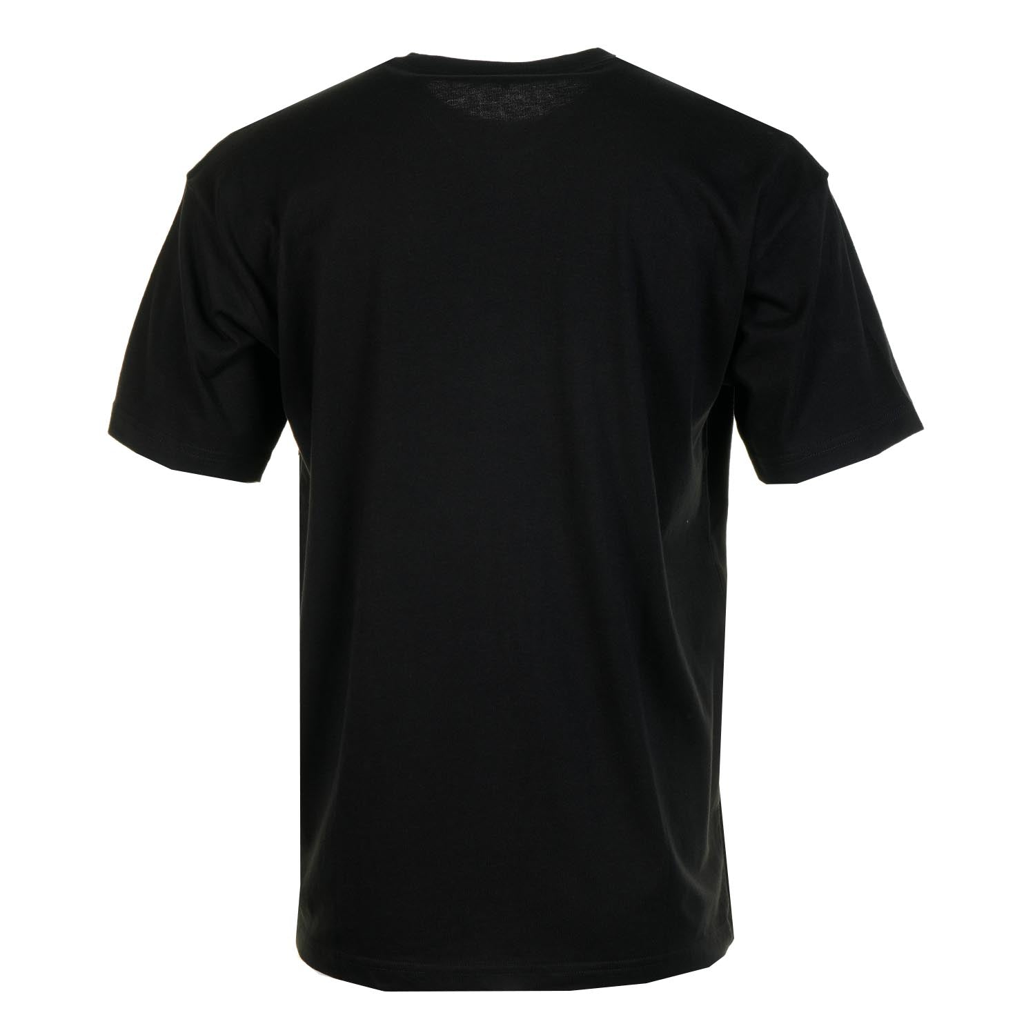 Short Sleeve Cloud Script T Shirt Black