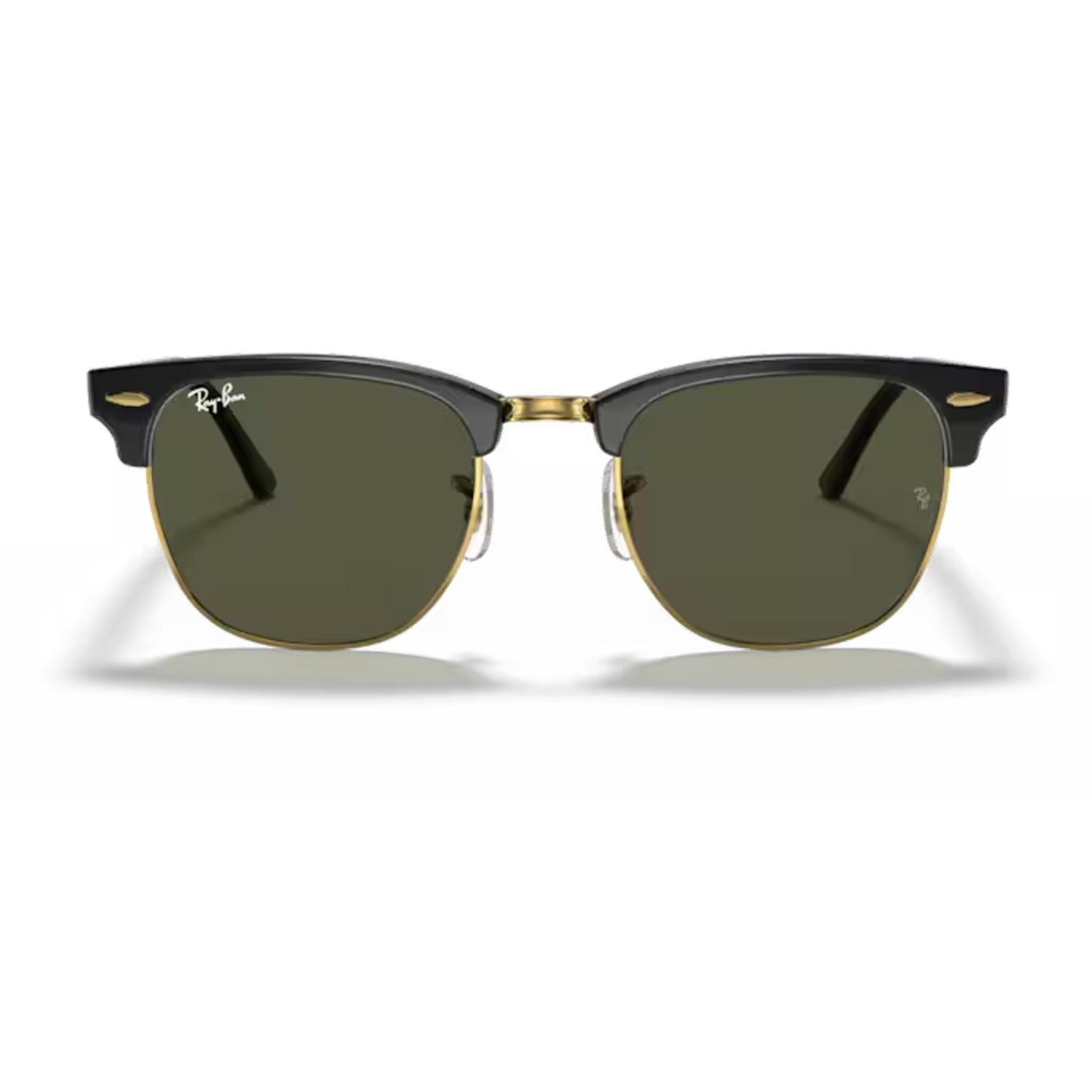Clubmaster Polished Tortoise Gold / Green
