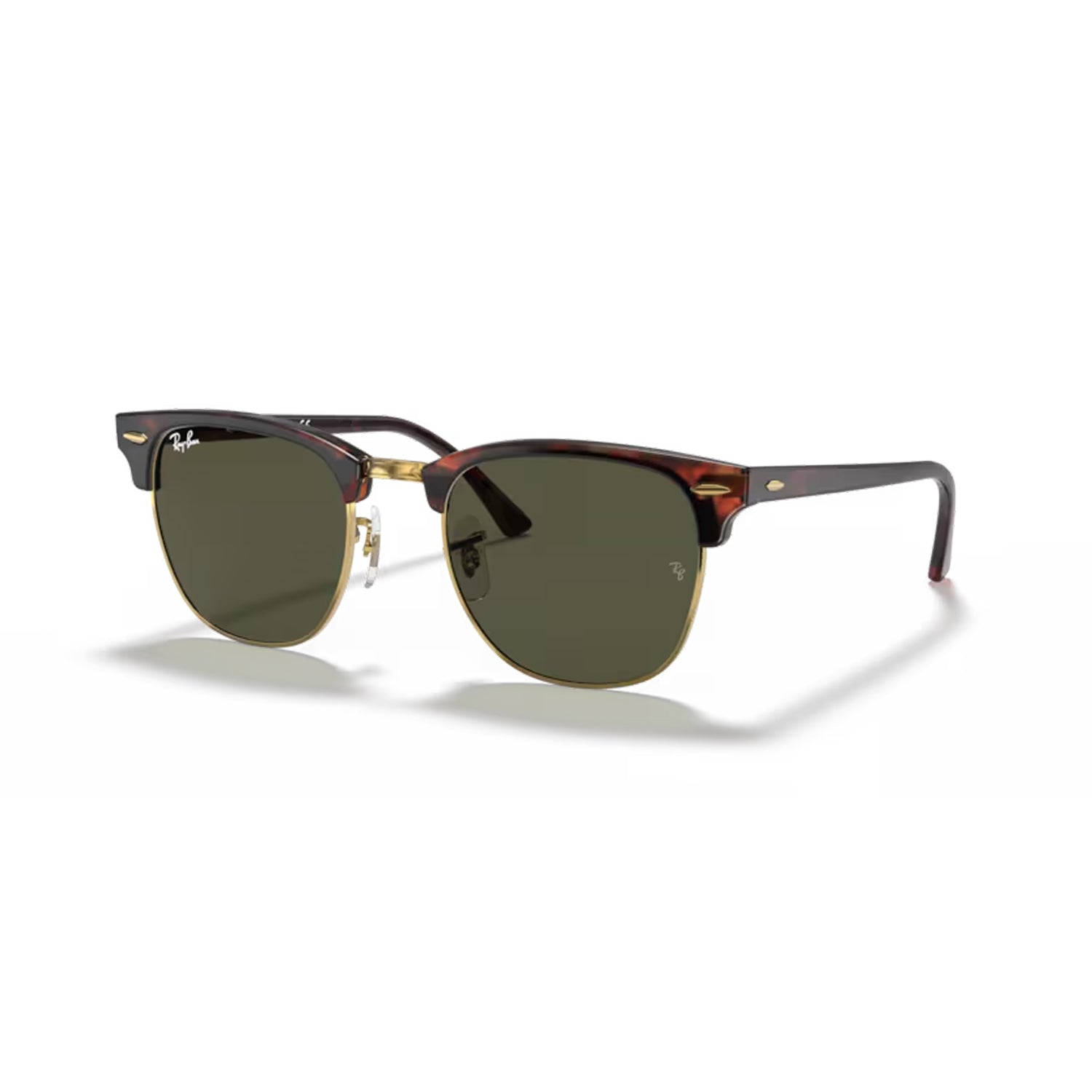 Clubmaster Way - Polished Tortoise/Gold Green