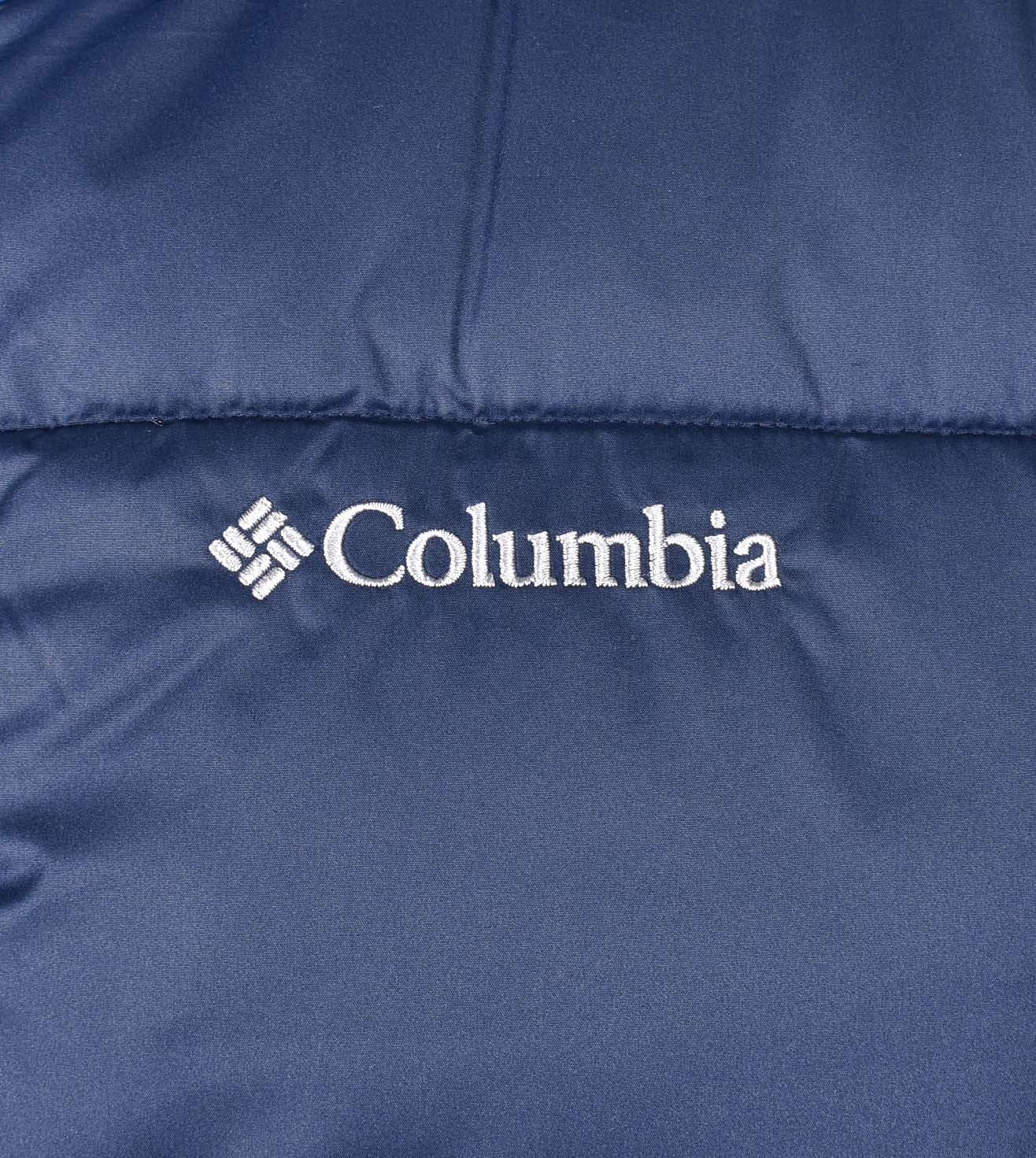 Columbia branding to chest