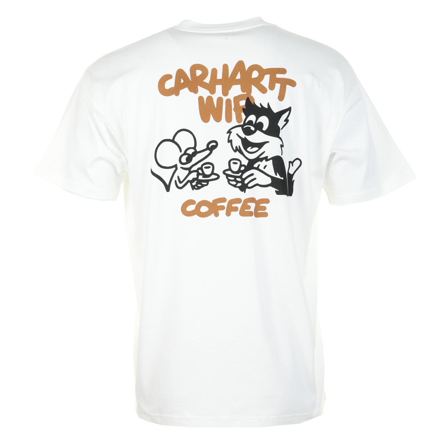 Short Sleeve Coffee Break T Shirt White