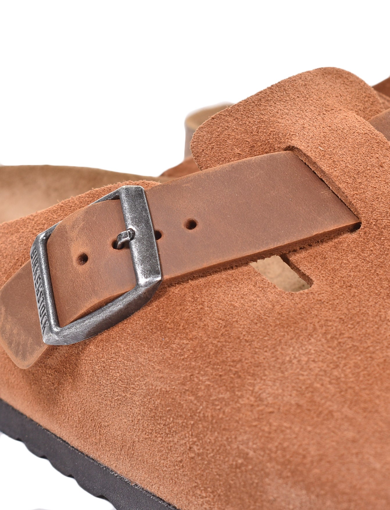 Boston Clogs BS Regular Fit Suede Cognac