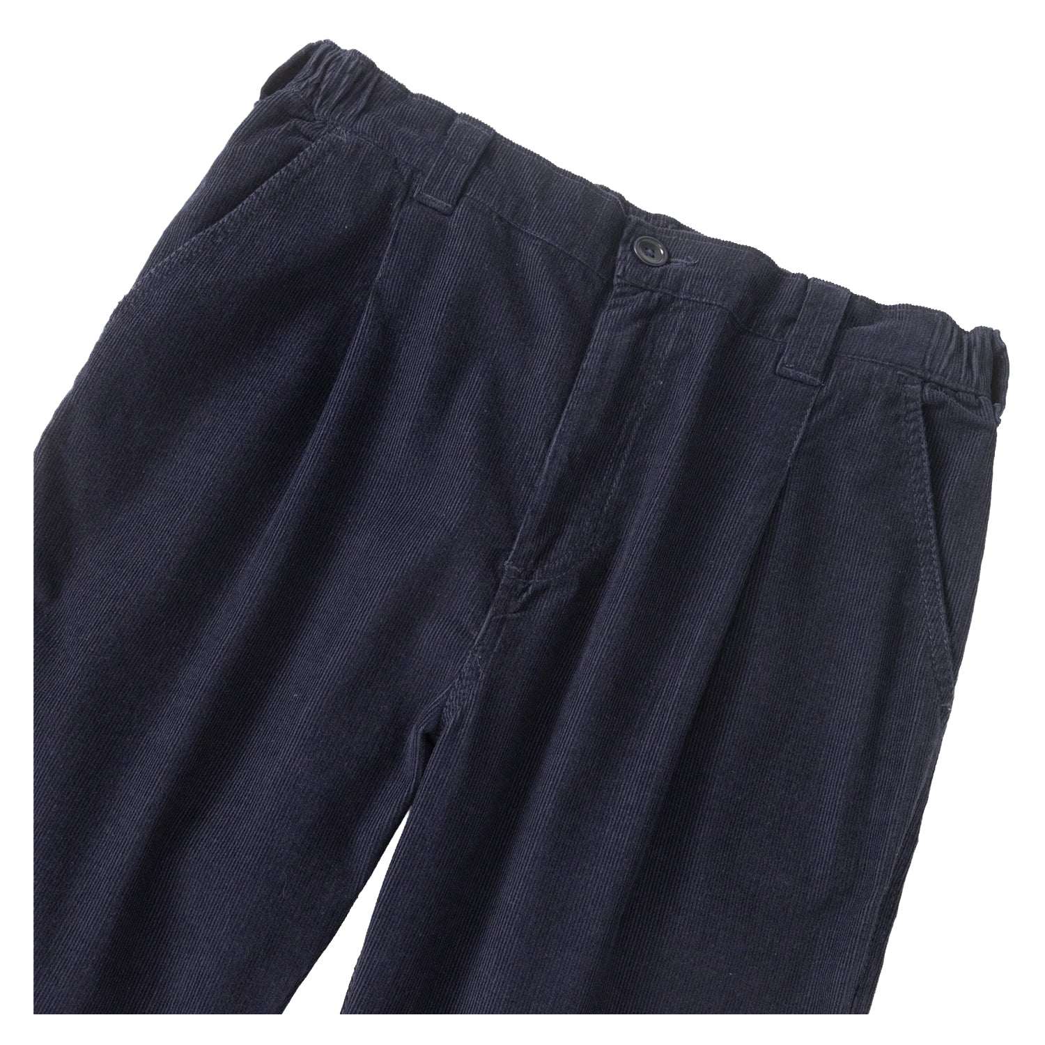 Fine Cord Waiter Pants Dark Navy