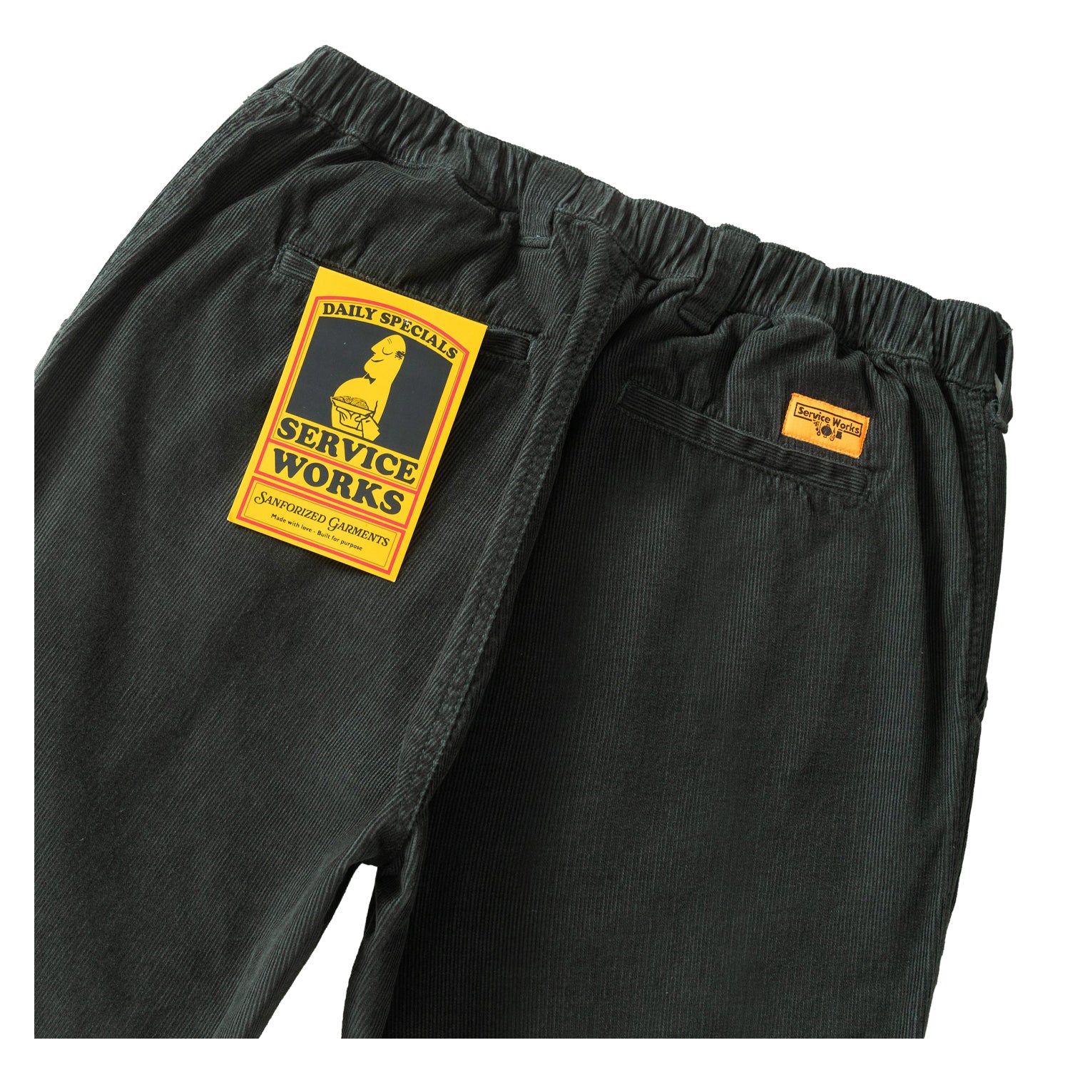 Fine Cord Waiter Pants Jewel