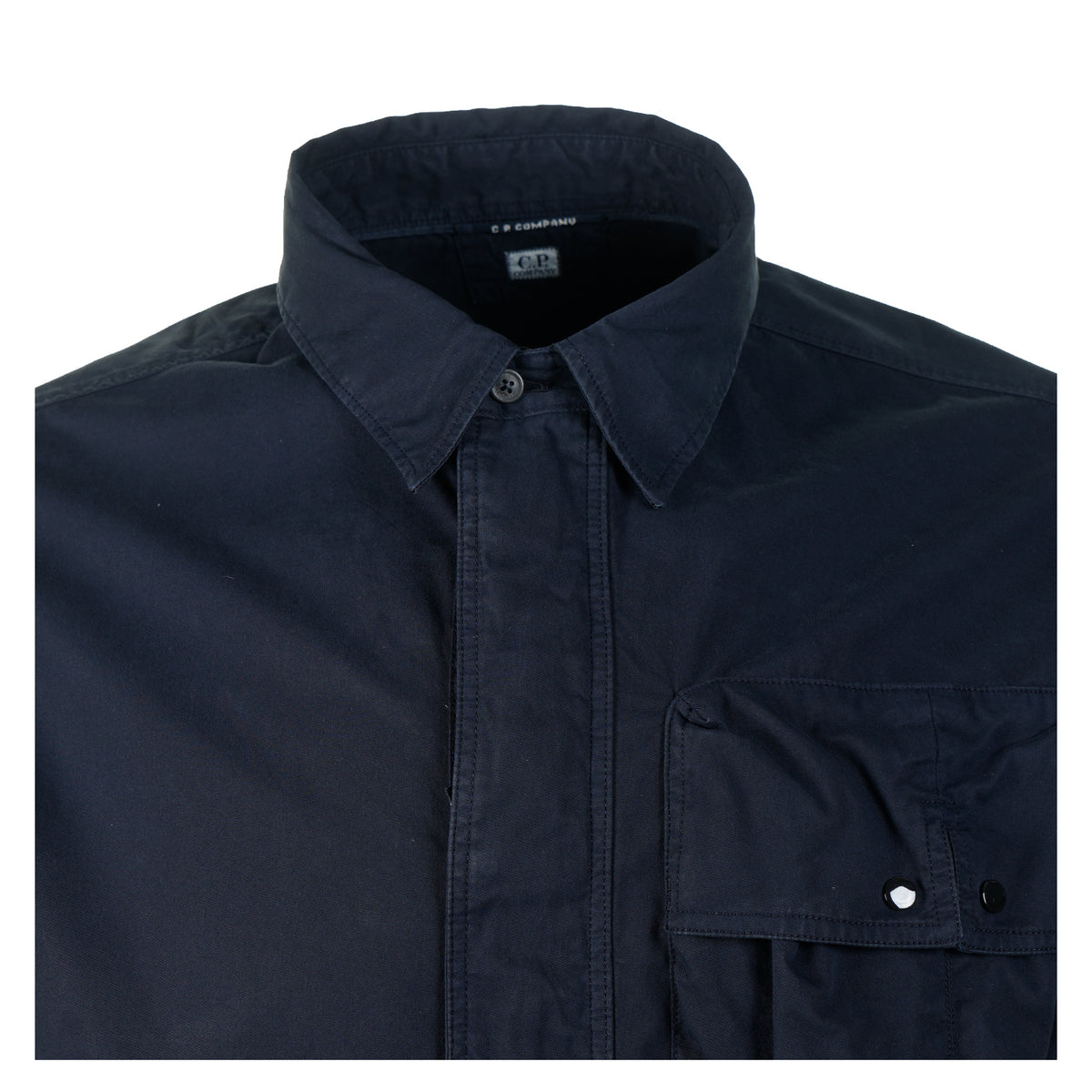 Gabardine Long Sleeve Hidden Zip Total Eclipse