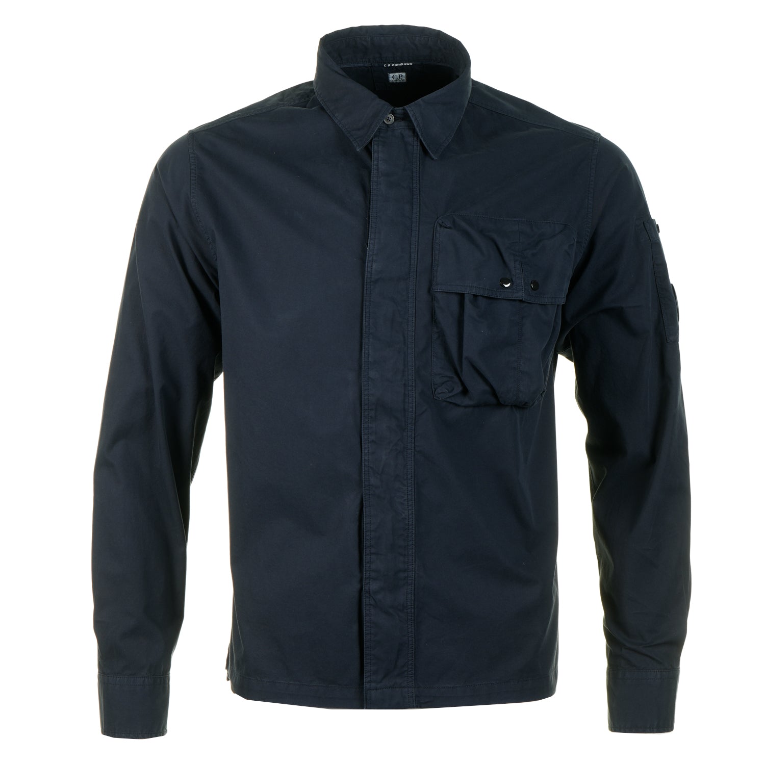 Gabardine Long Sleeve Hidden Zip Total Eclipse