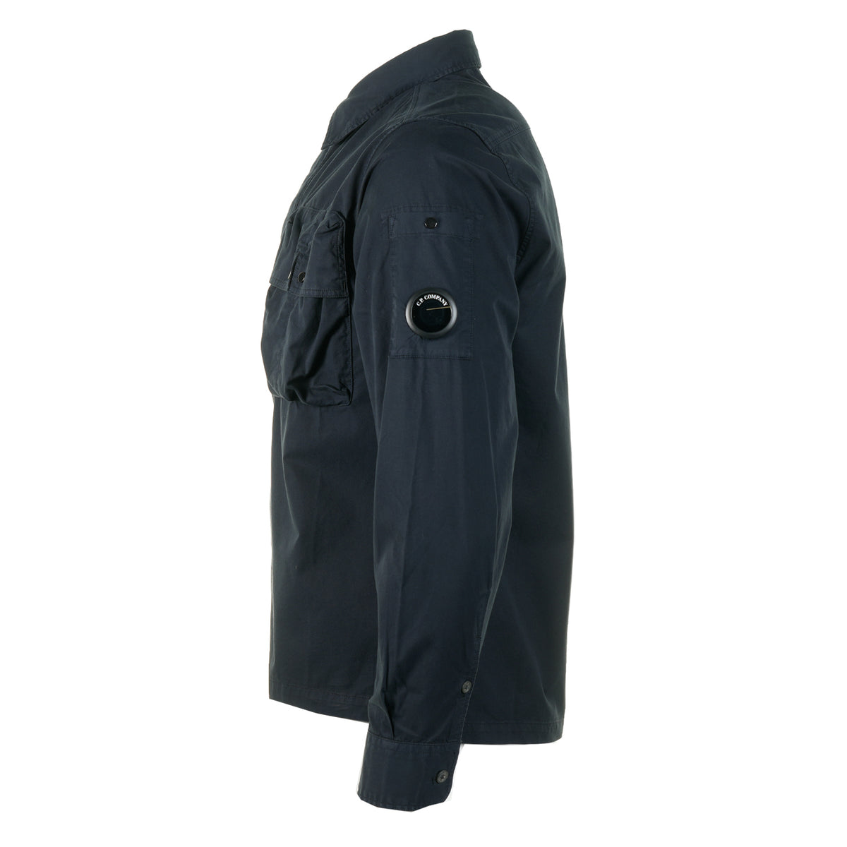 Gabardine Long Sleeve Hidden Zip Total Eclipse