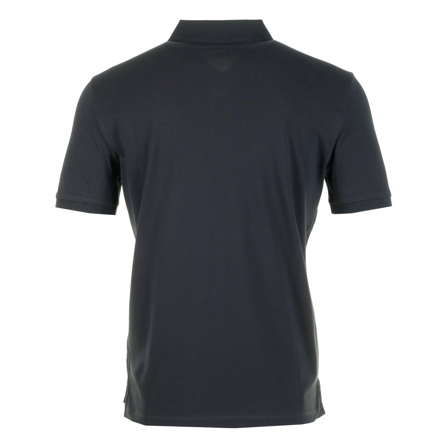 Stretch Piquet Badge Logo Short Sleeve Polo Total Eclipse