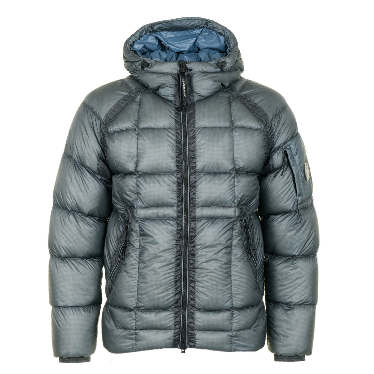 DD Shell Hooded Down Jacket Orion Blue