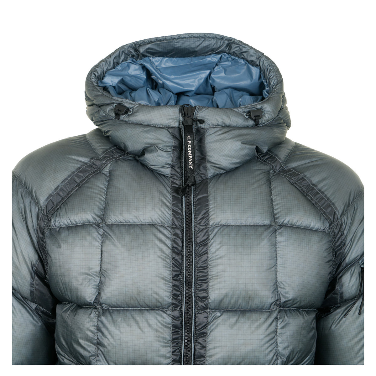 DD Shell Hooded Down Jacket Orion Blue