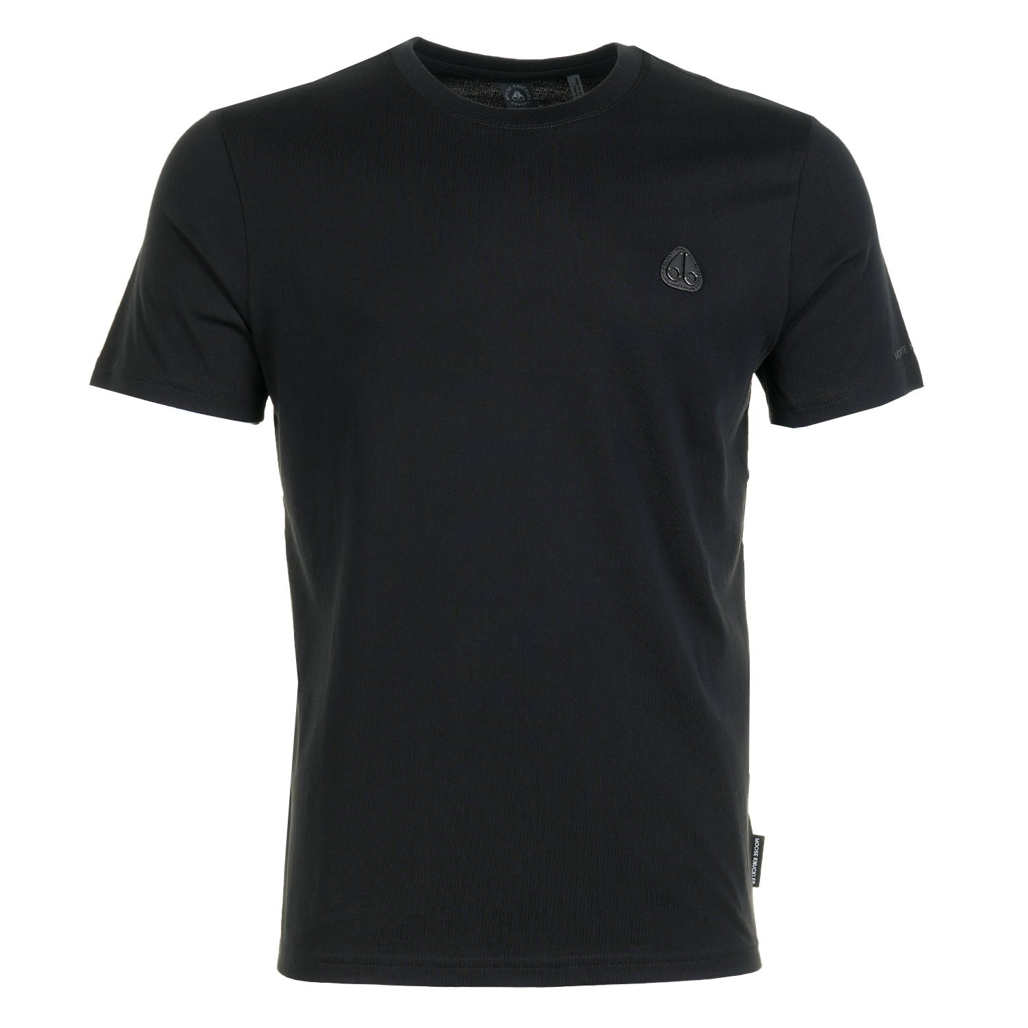 Short Sleeve Crescent T Shirt Black