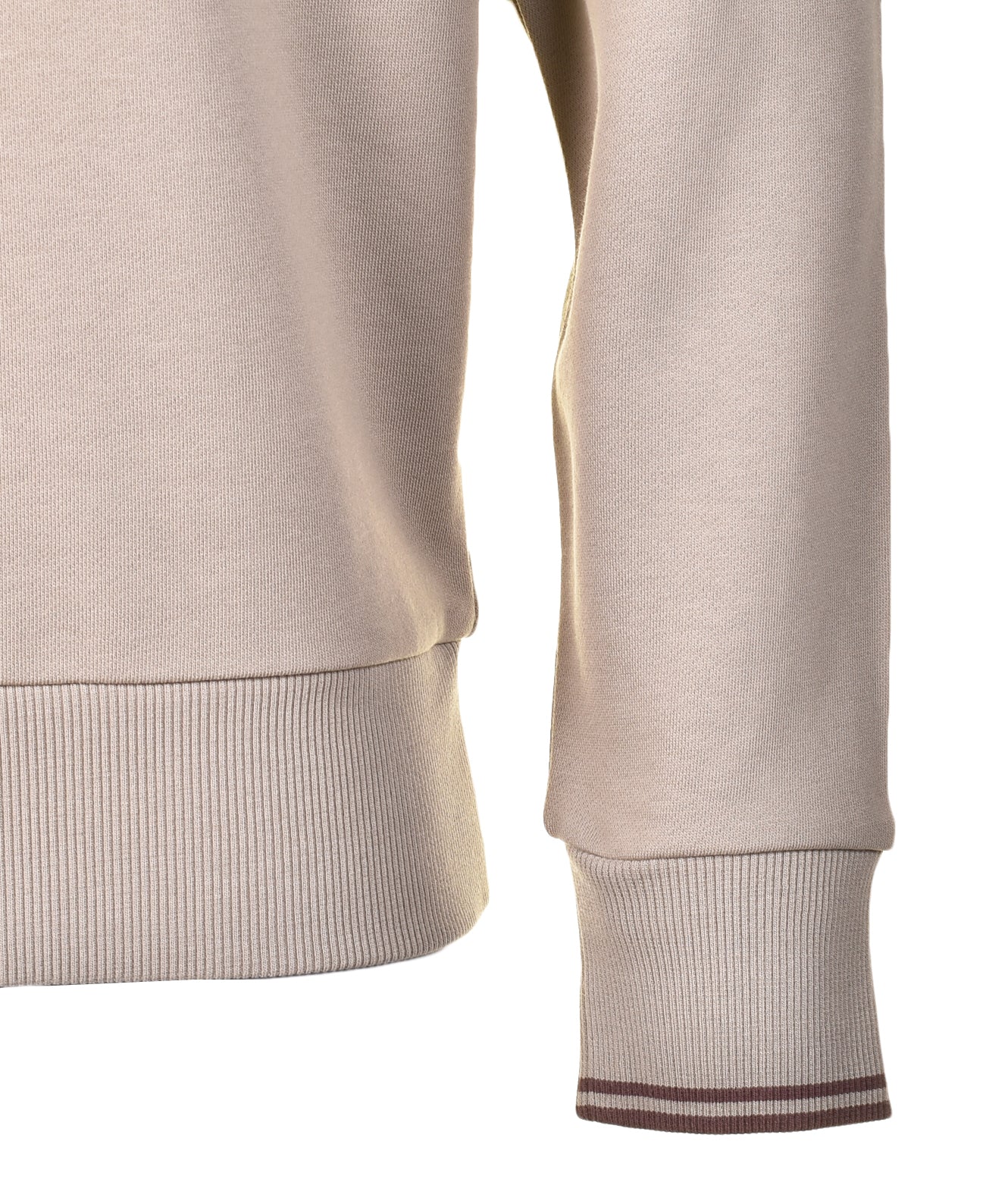 Crew Neck Sweatshirt Warm Grey Brick