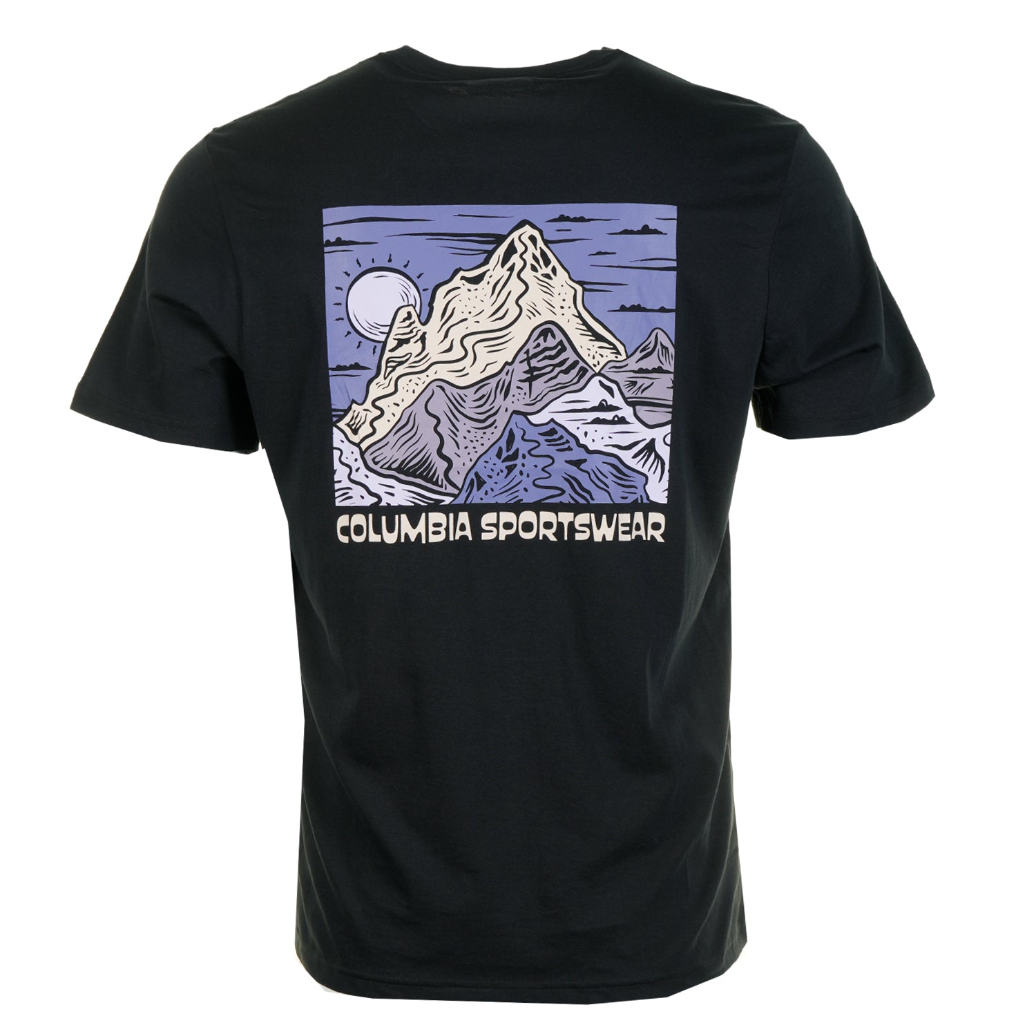 CSC Outdoor Back Graphic T Shirt Black