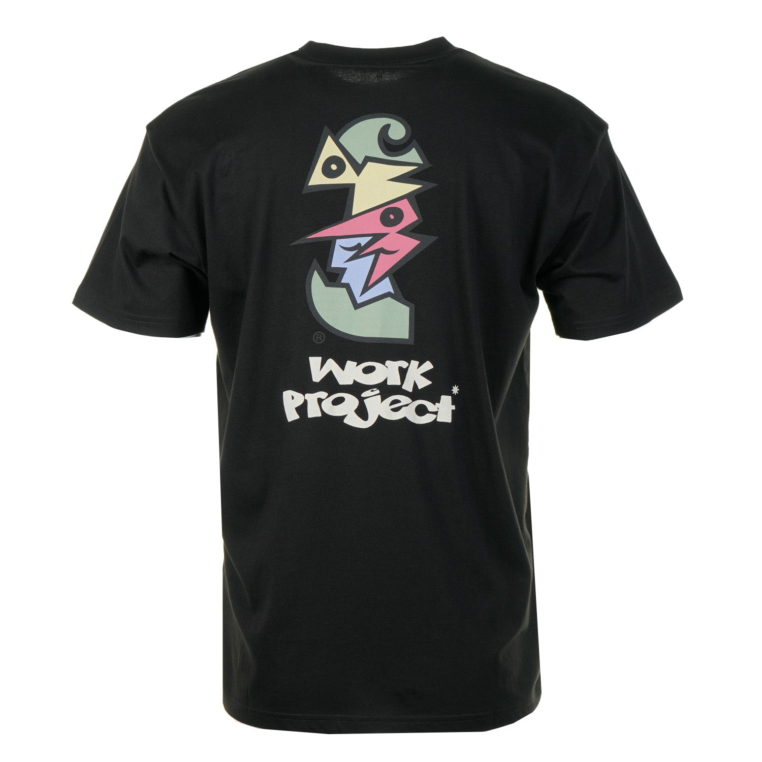 Short Sleeve Cubist T Shirt Black