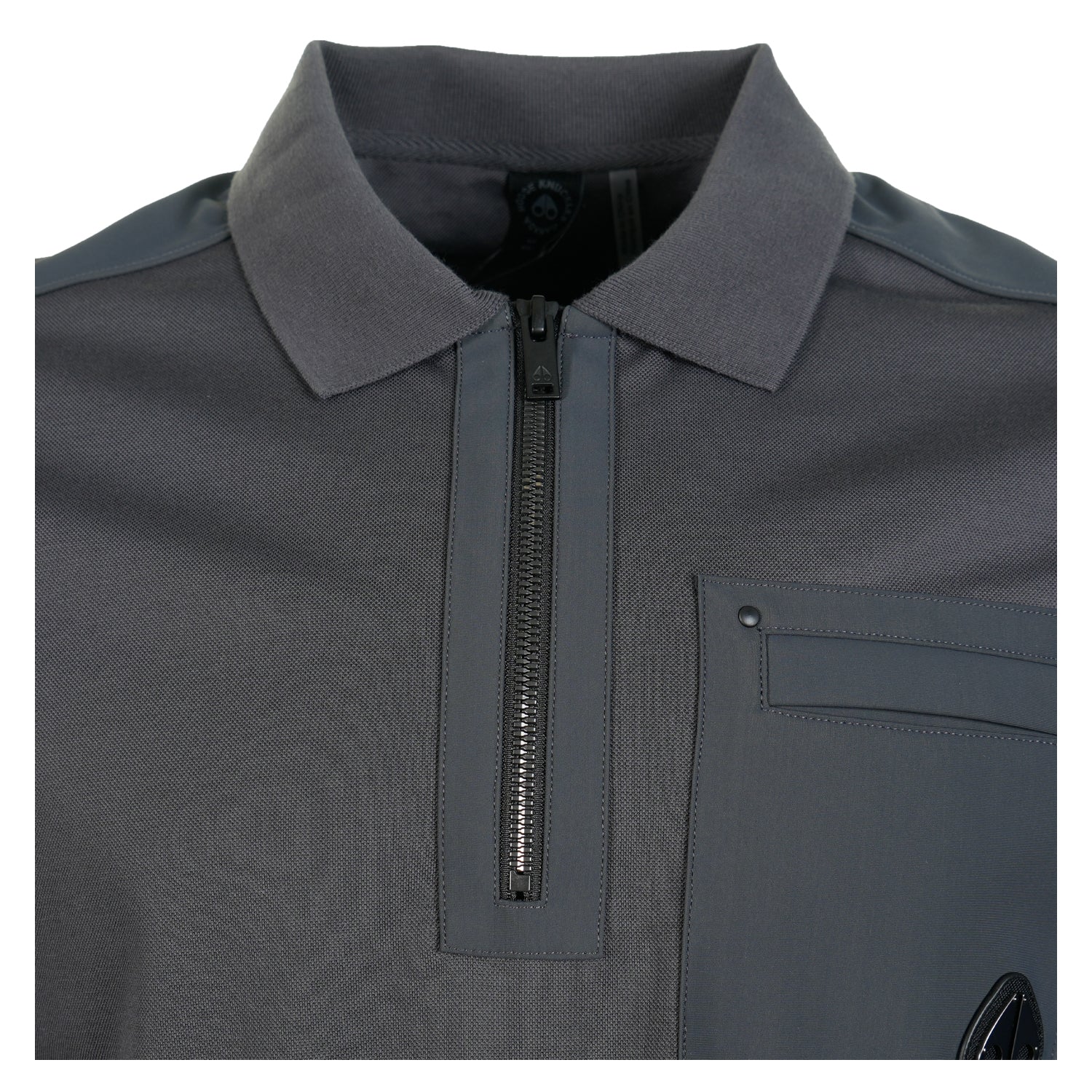 Long Sleeve Dalon Polo Shirt Cement