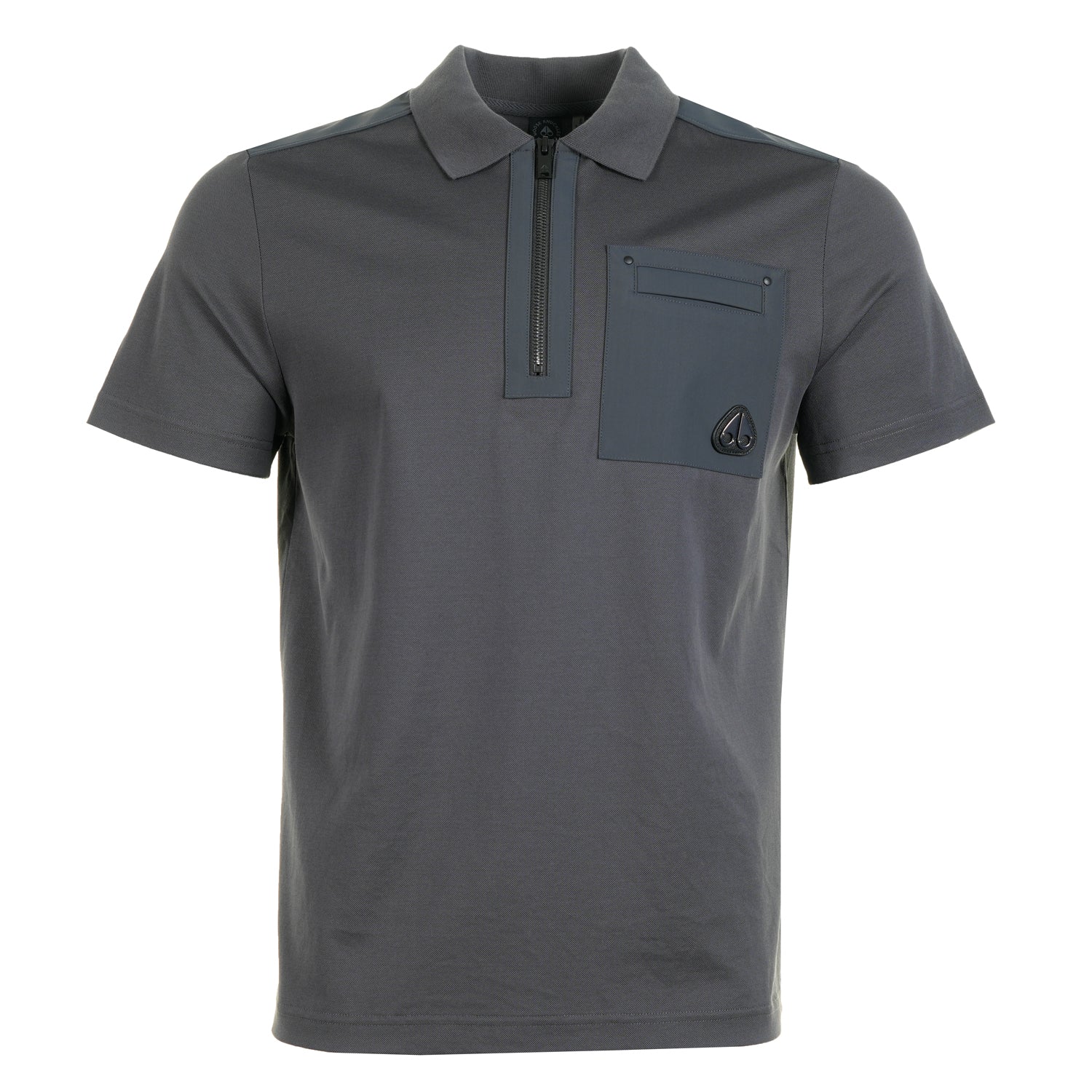 Short Sleeve Dalon Polo Shirt Cement