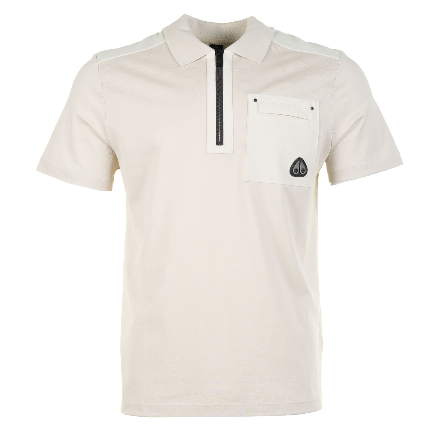Short Sleeve Dalon Polo Shirt Alabaster