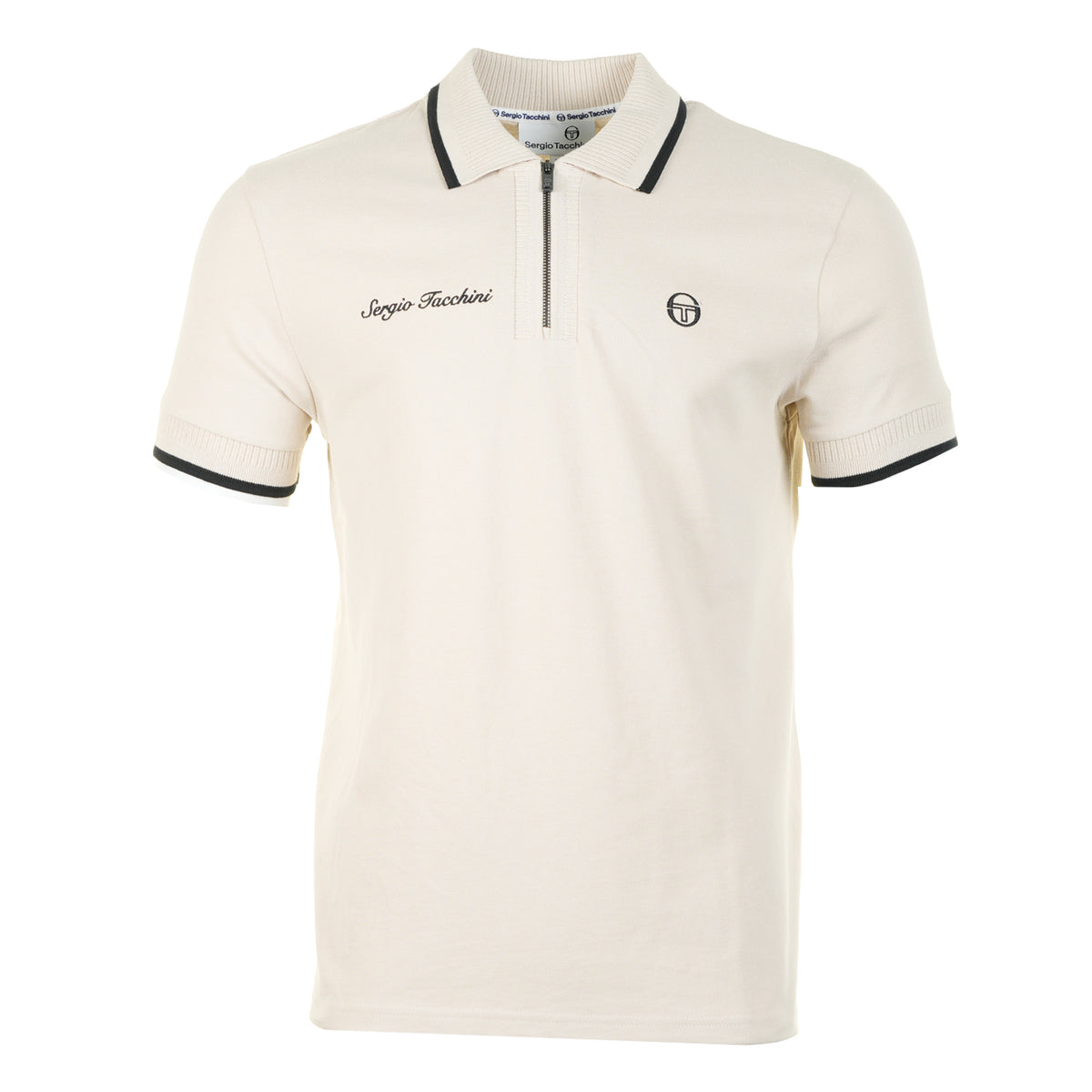Davide Zip Polo Shirt Peyote