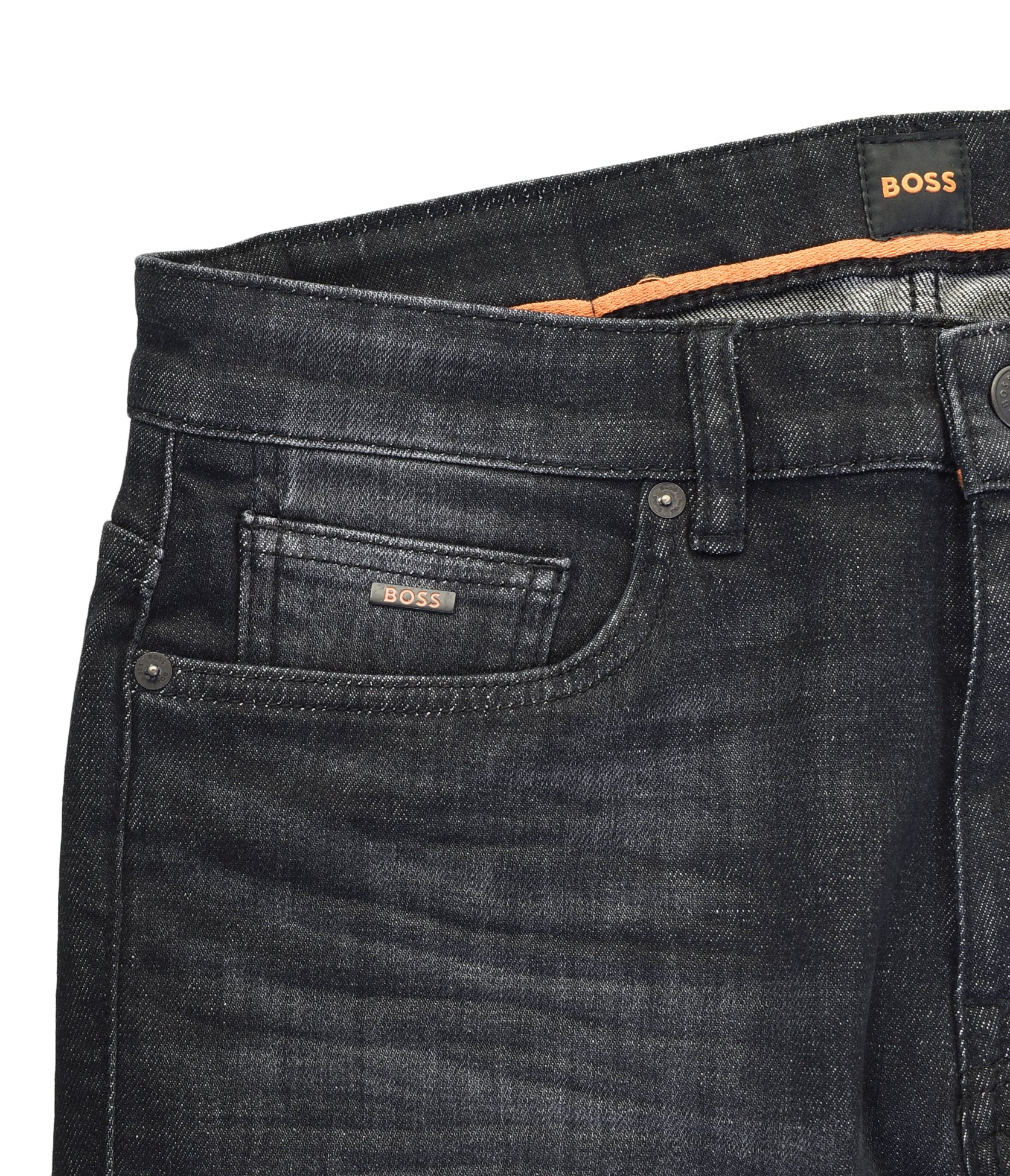 Delaware Slim Fit Stretch Jeans 011 Charcoal