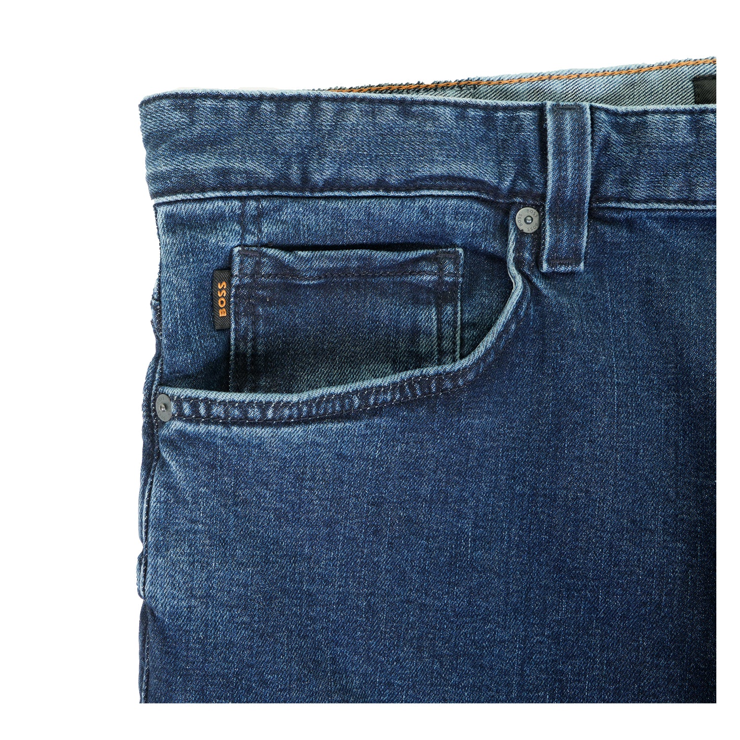 Re Maine Regular Fit Stretch Jeans 415 Navy
